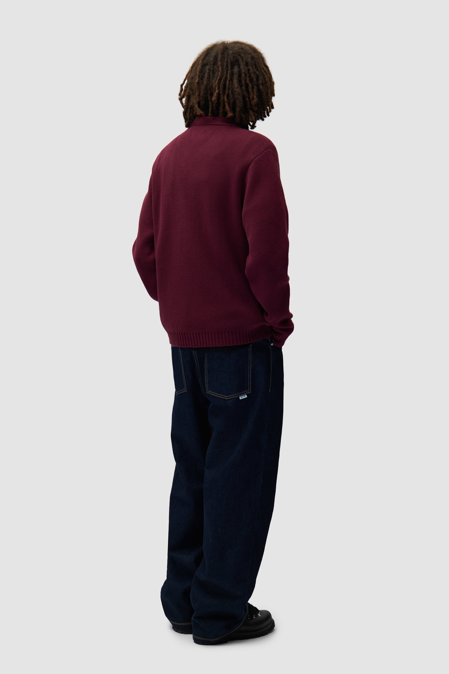 All Together Cardigan - Bordeaux