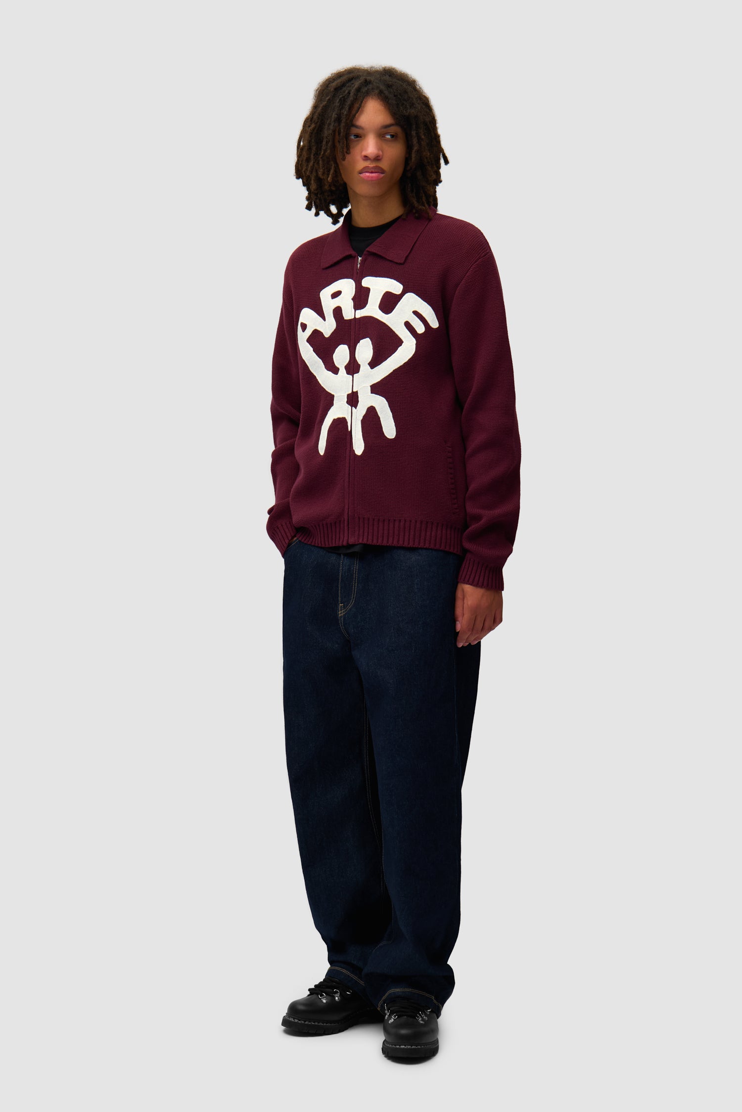 All Together Cardigan - Bordeaux