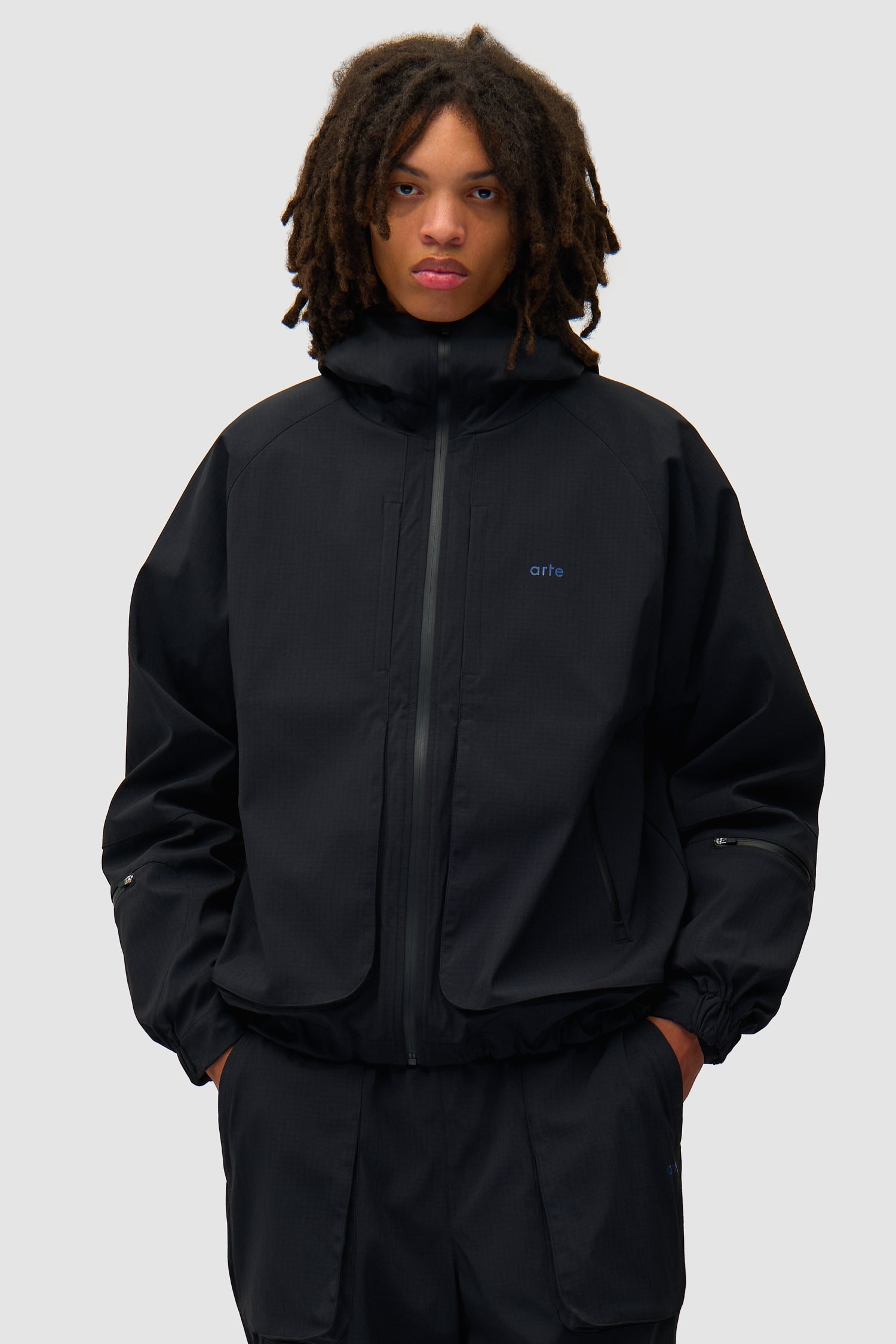 Technical Polar Jacket - Black
