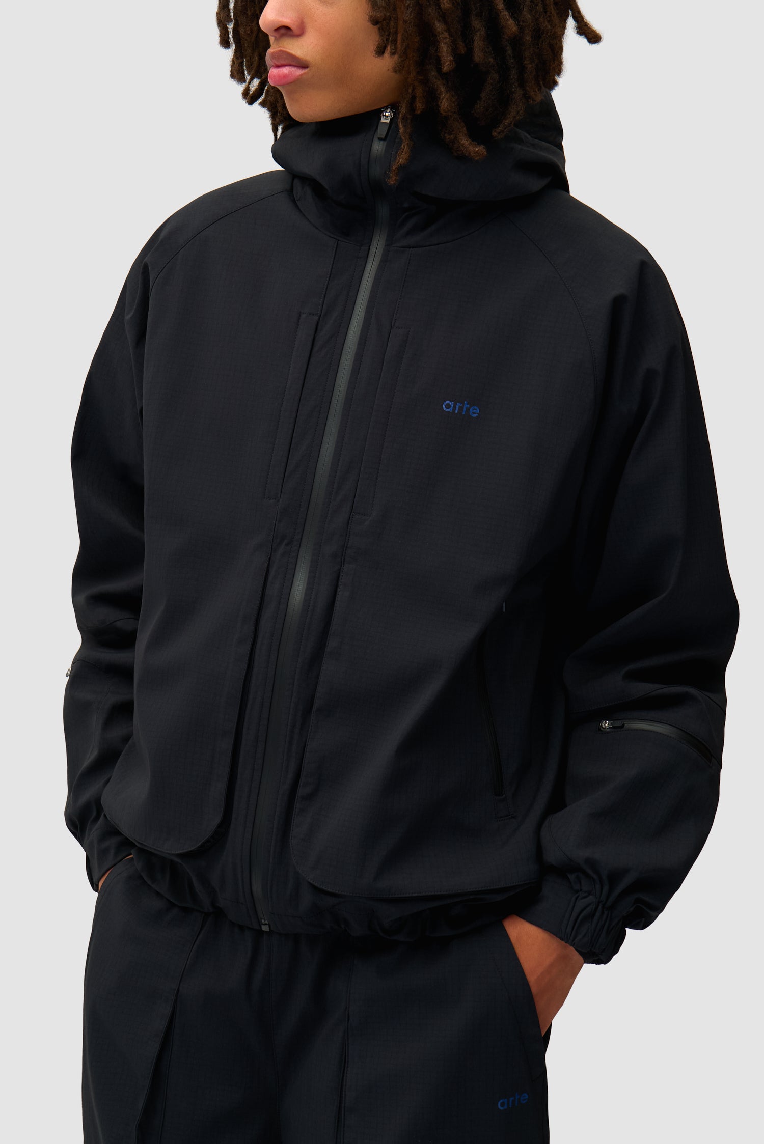 Technical Polar Jacket - Black