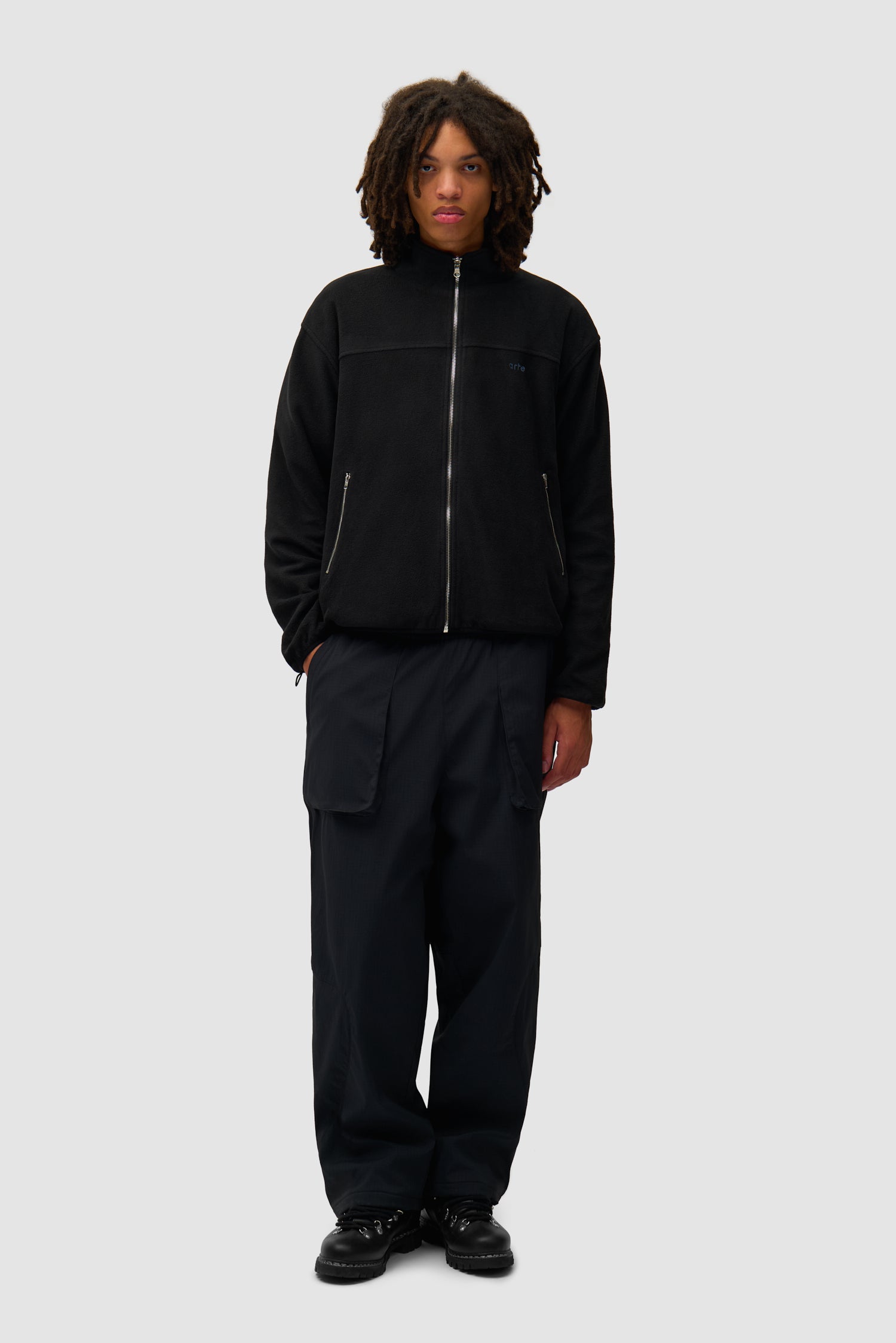 Technical Polar Jacket - Black