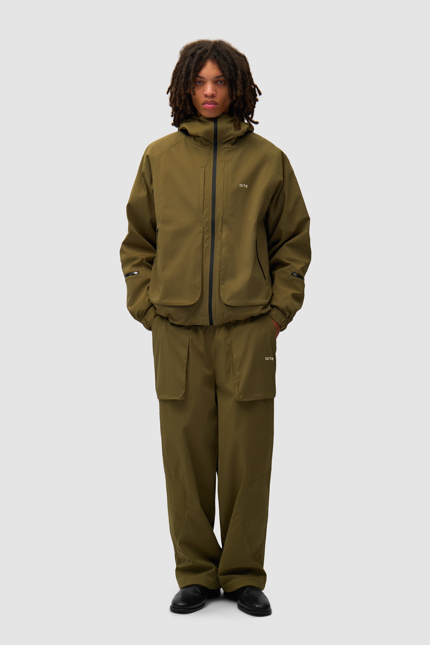 Technical Polar Jacket - Green