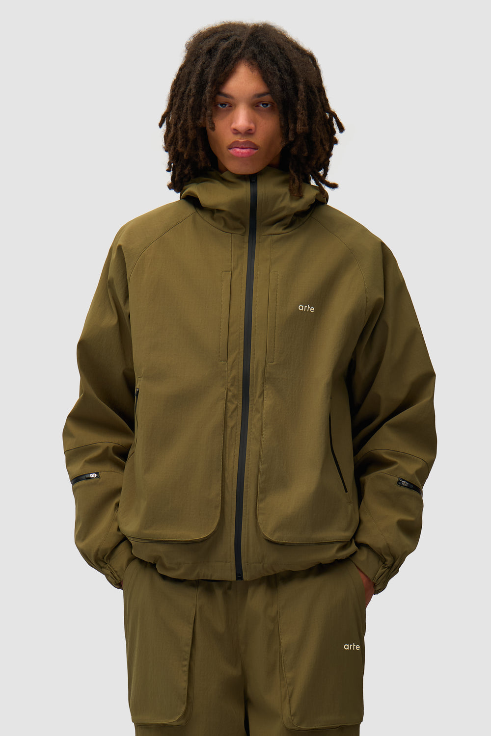 Technical Polar Jacket - Green
