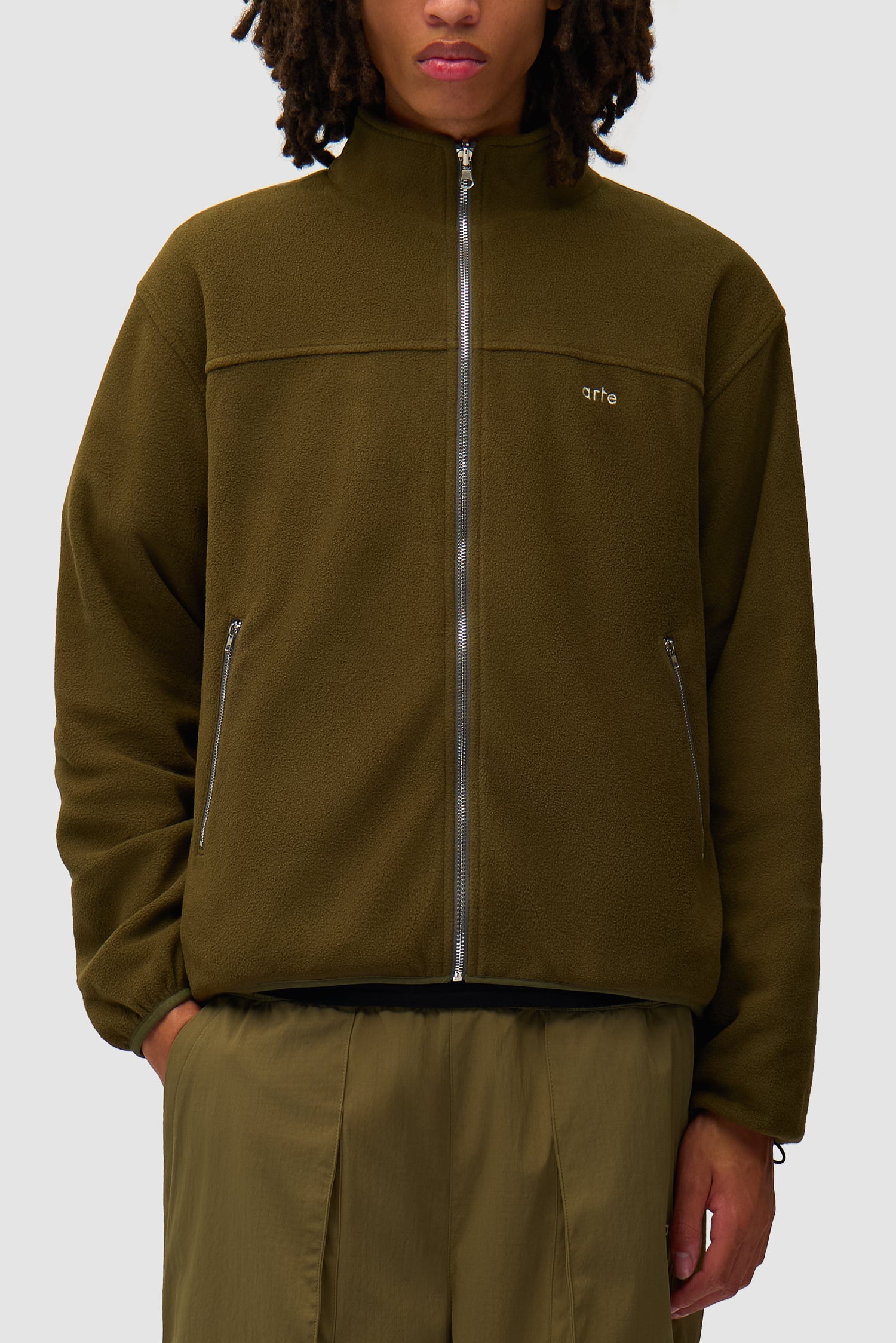 Technical Polar Jacket - Green