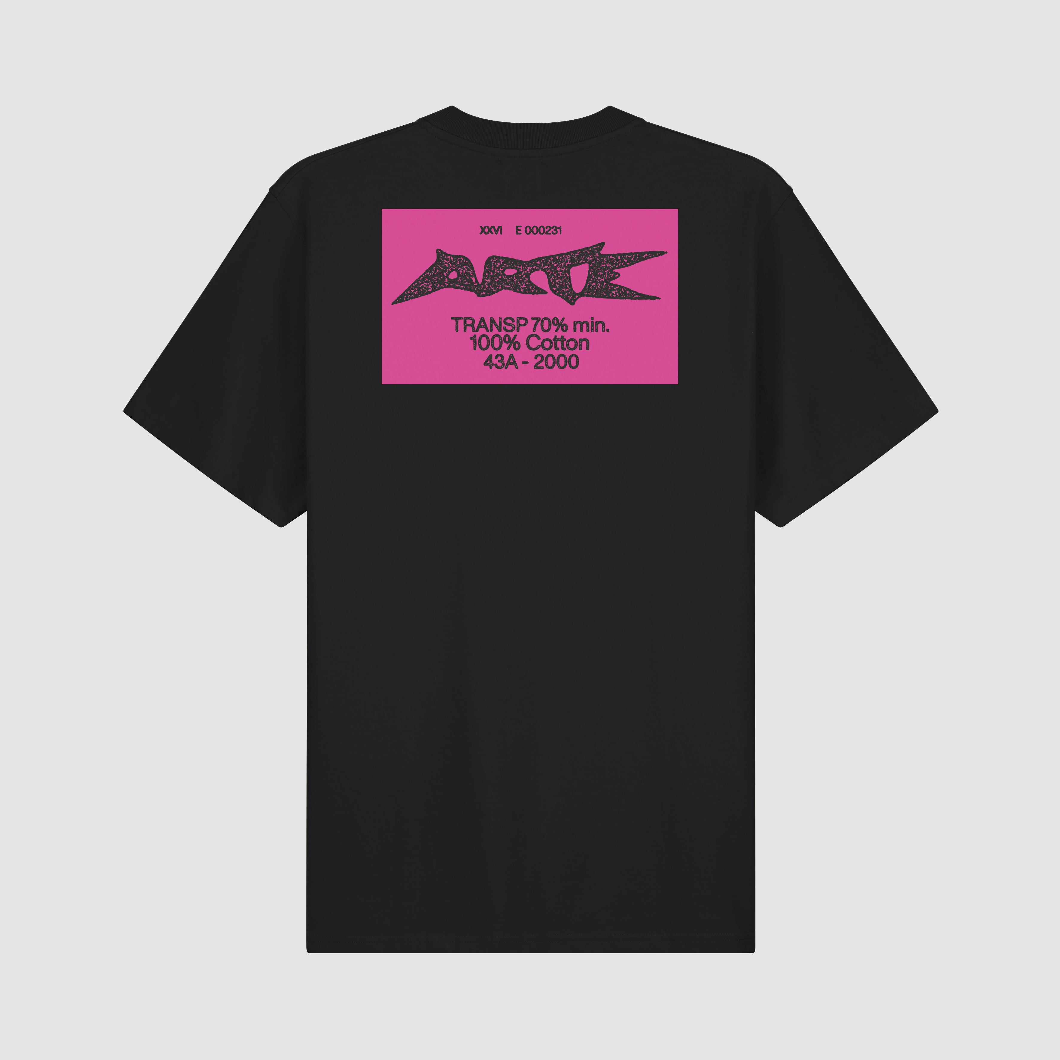Composition T-shirt - Black – Arte Antwerp