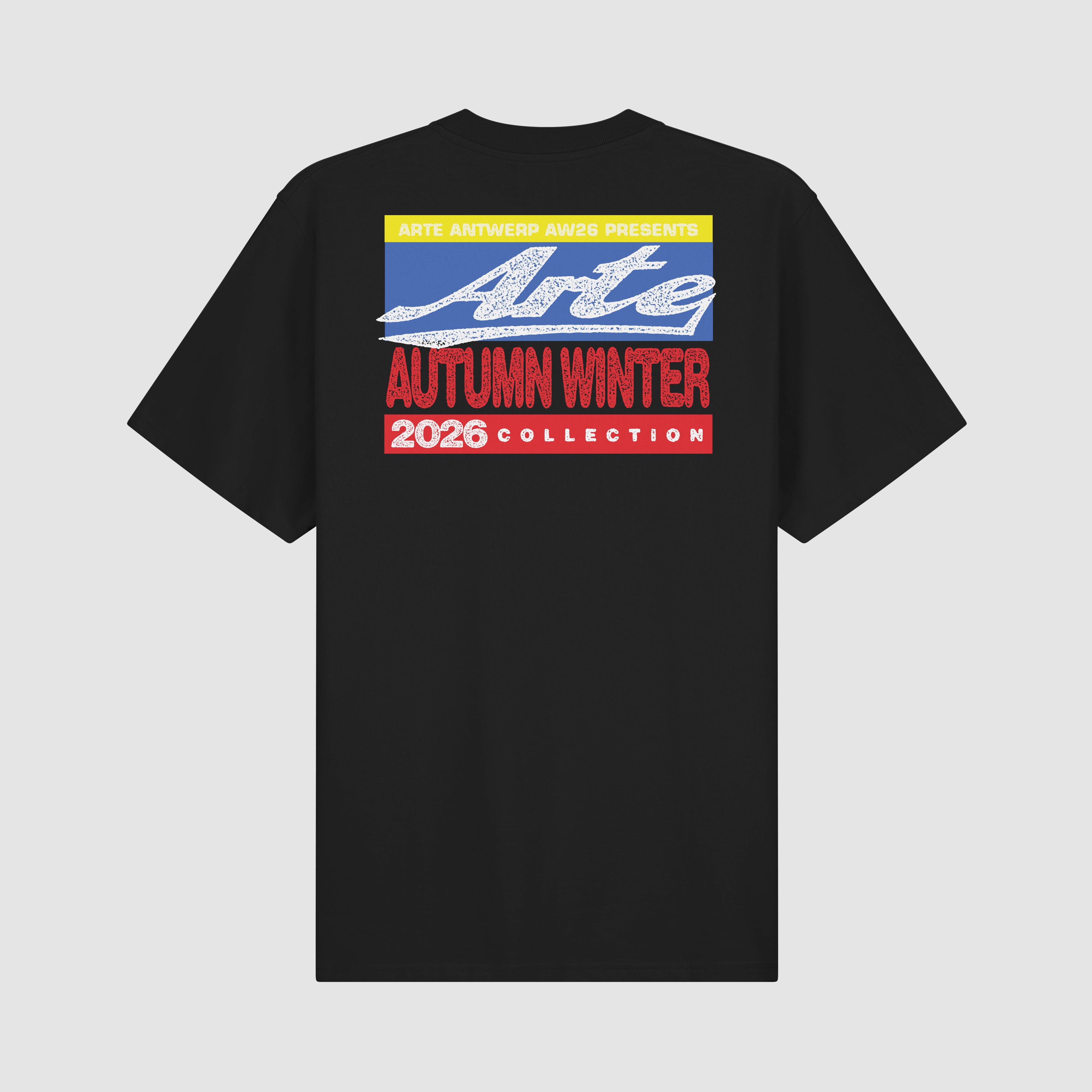 Mural T-shirt - Black – Arte Antwerp