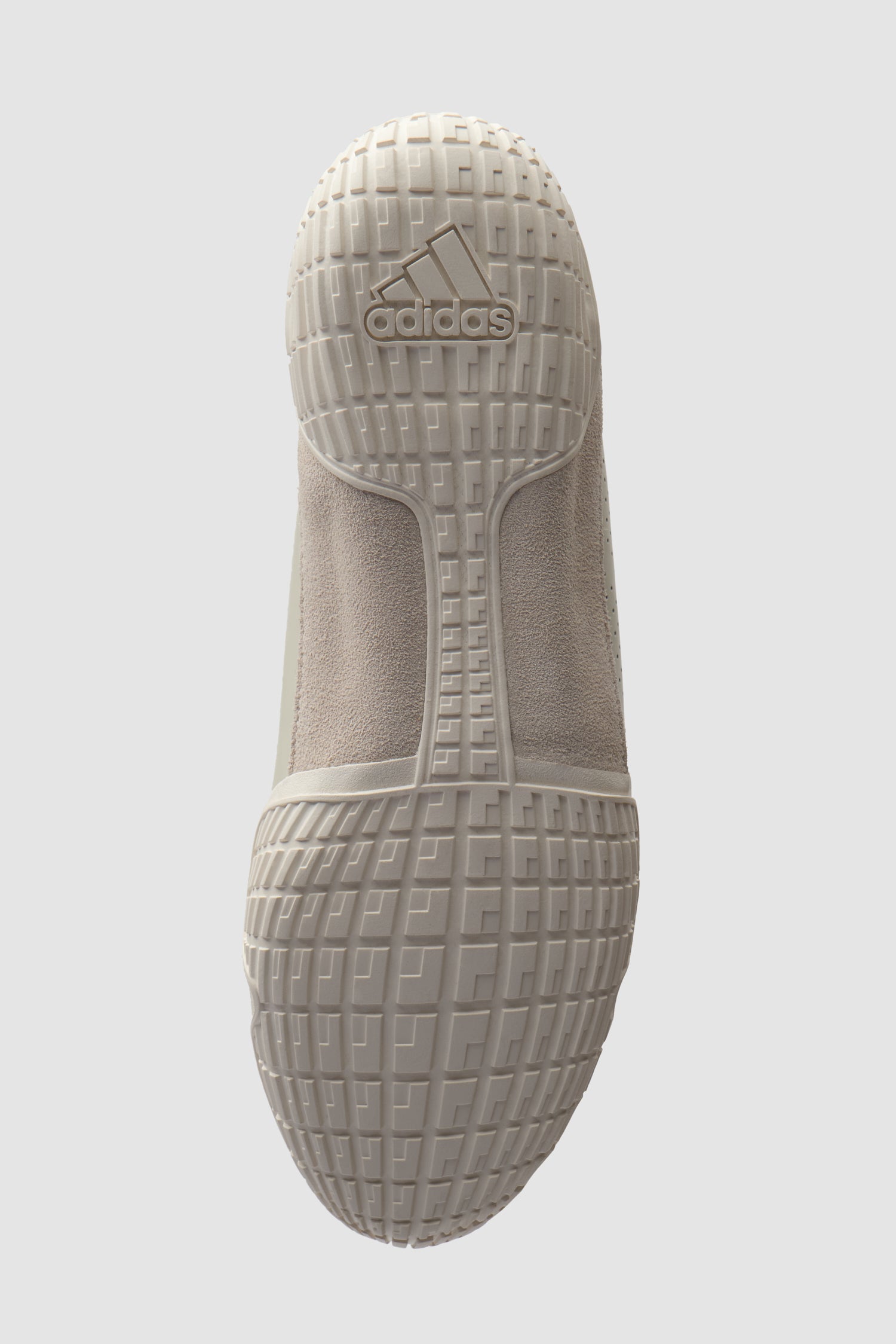 Arte pour adidas Trivela en blanc cassé, vue de dessous