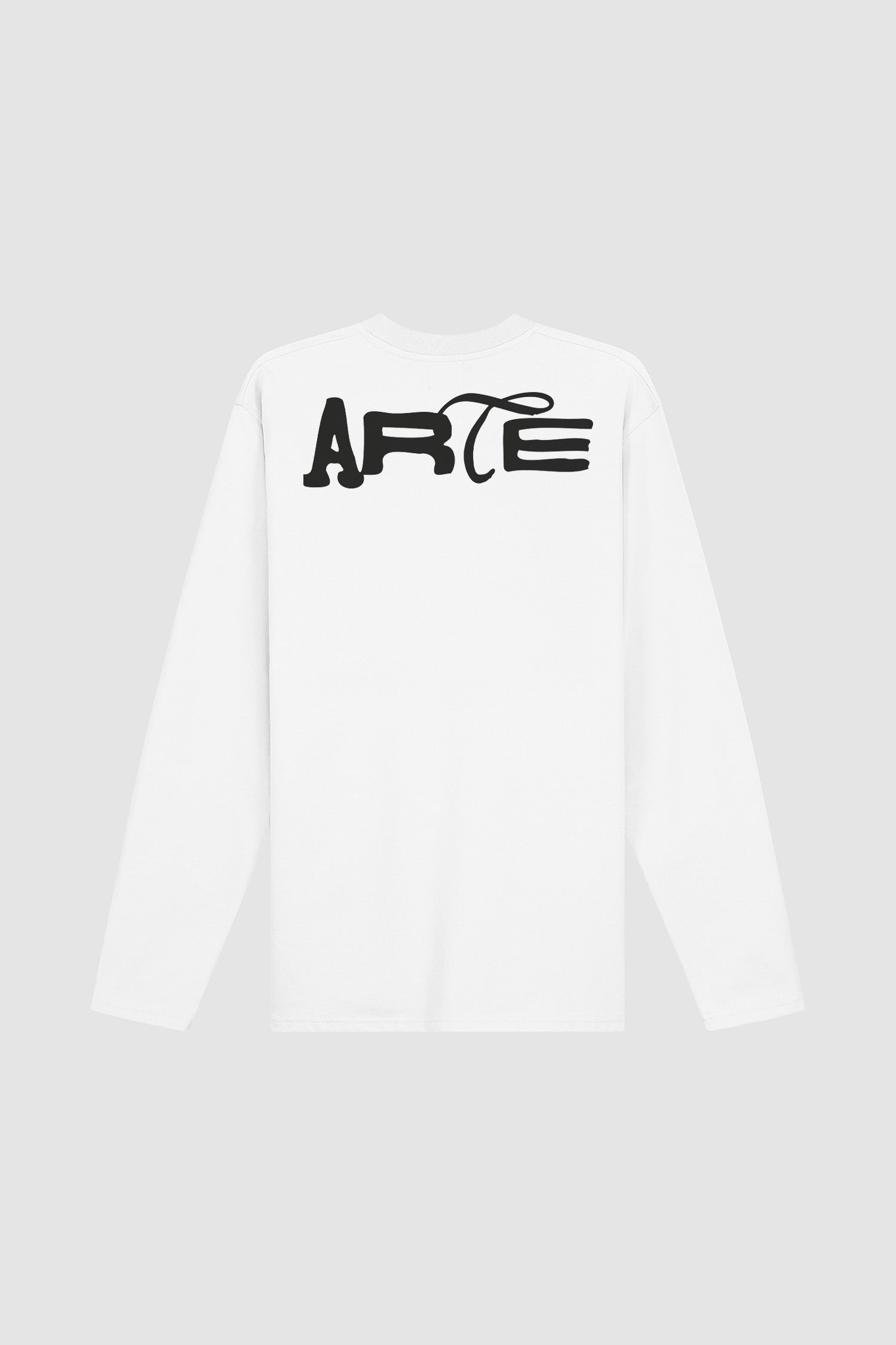 Good Energy Longsleeve in White, front view