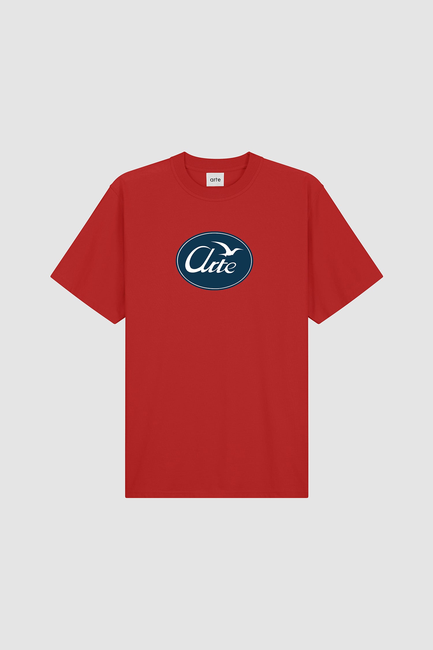 Big Bird Logo T-shirt in Red, front view