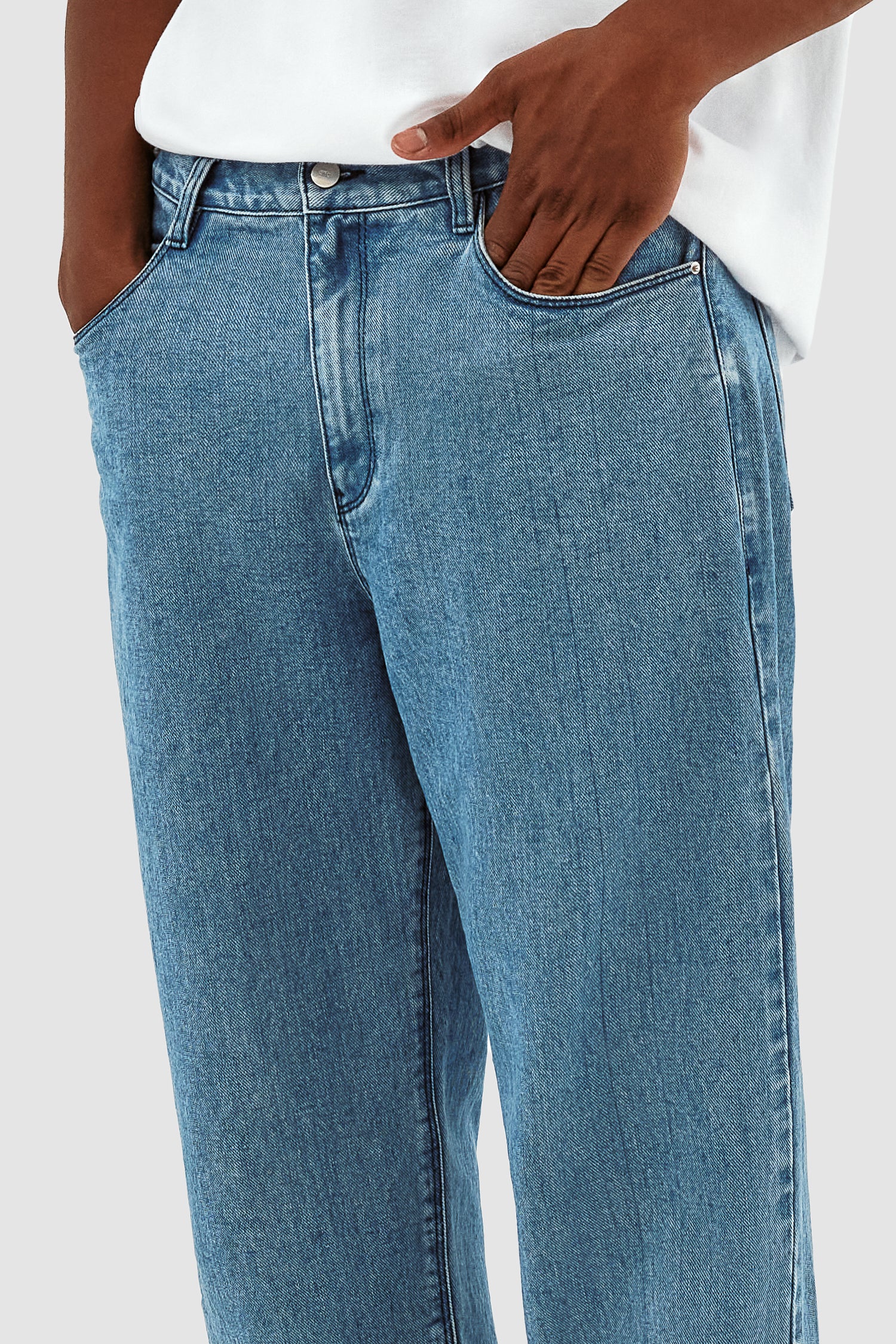 Poage Back Heart Pants - Denim