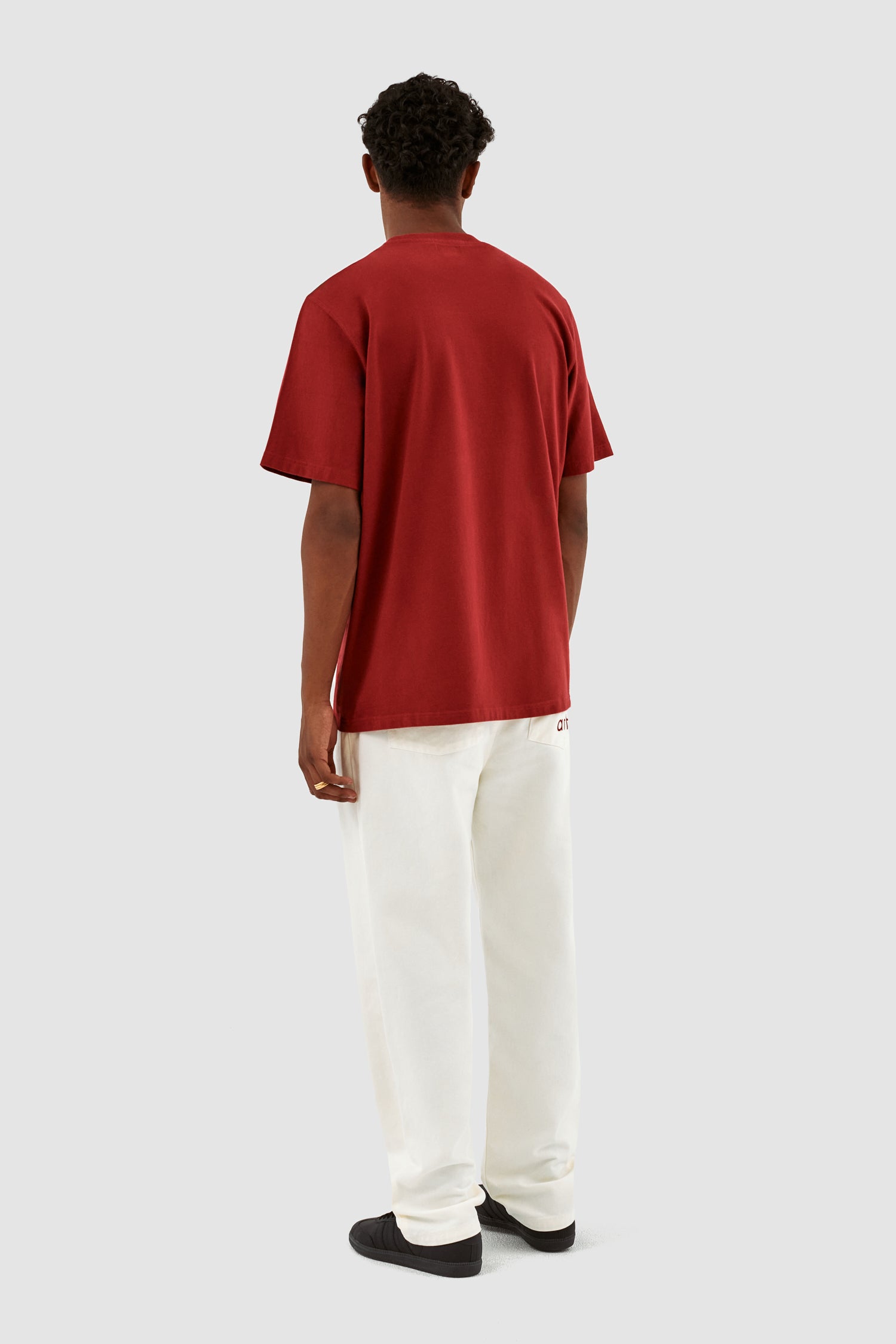 Poage Back Heart Pants - Cream