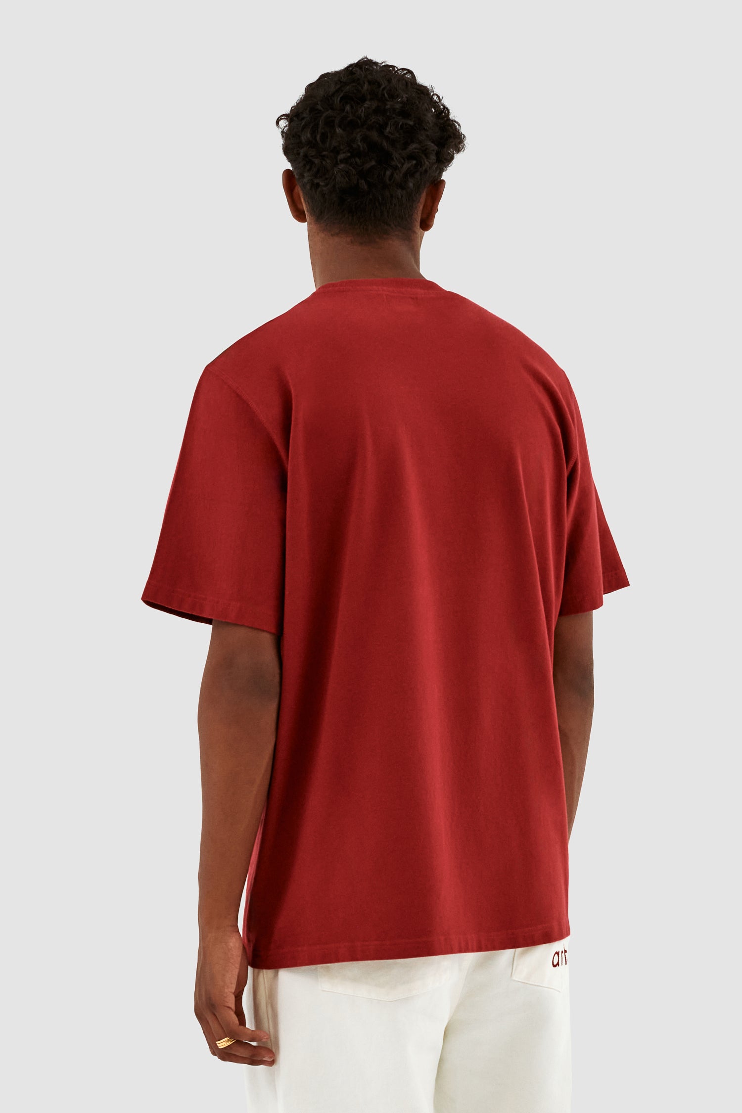 Teo Fighter Front T-shirt - Bordeaux