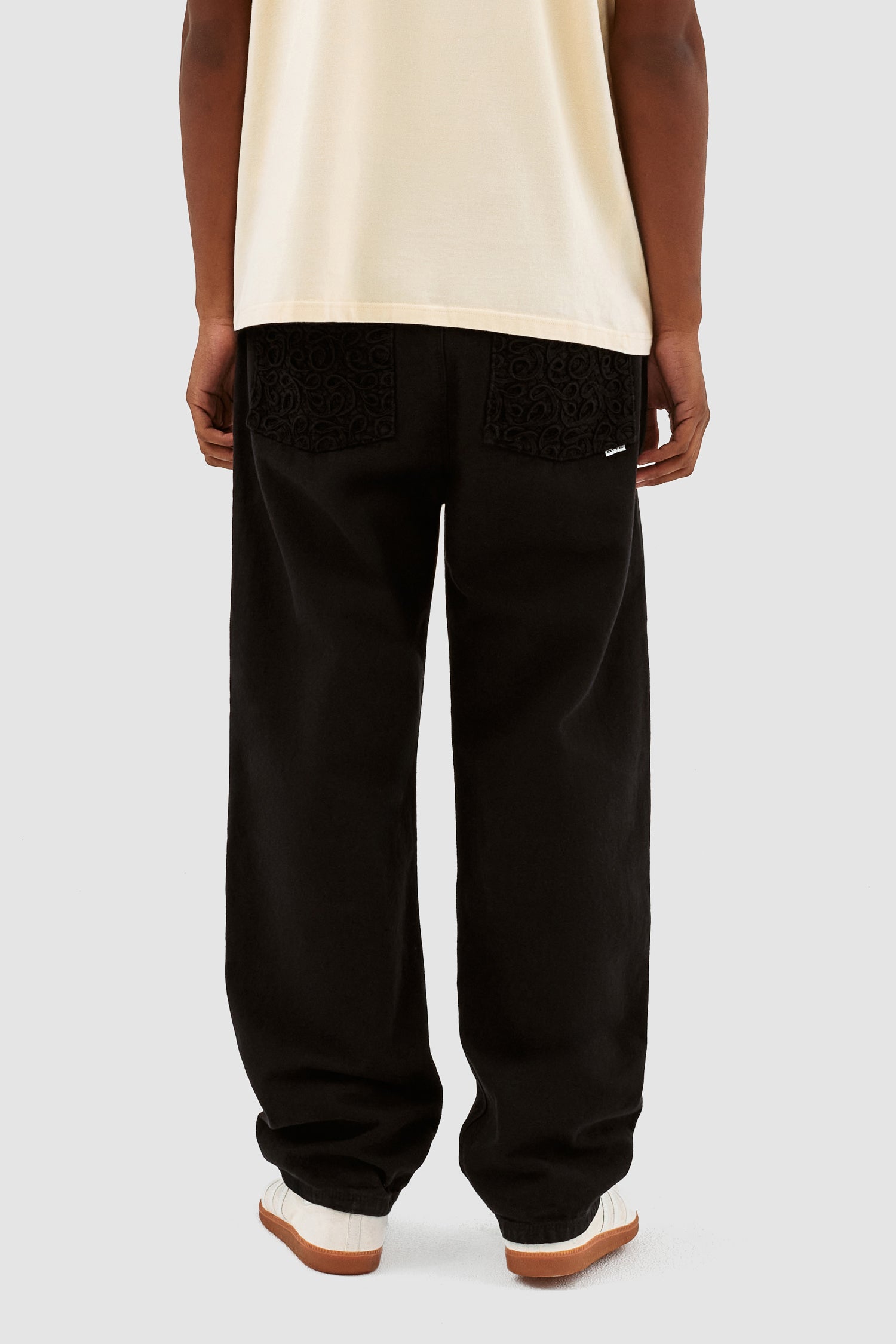 Joshua Detail Pants - Black