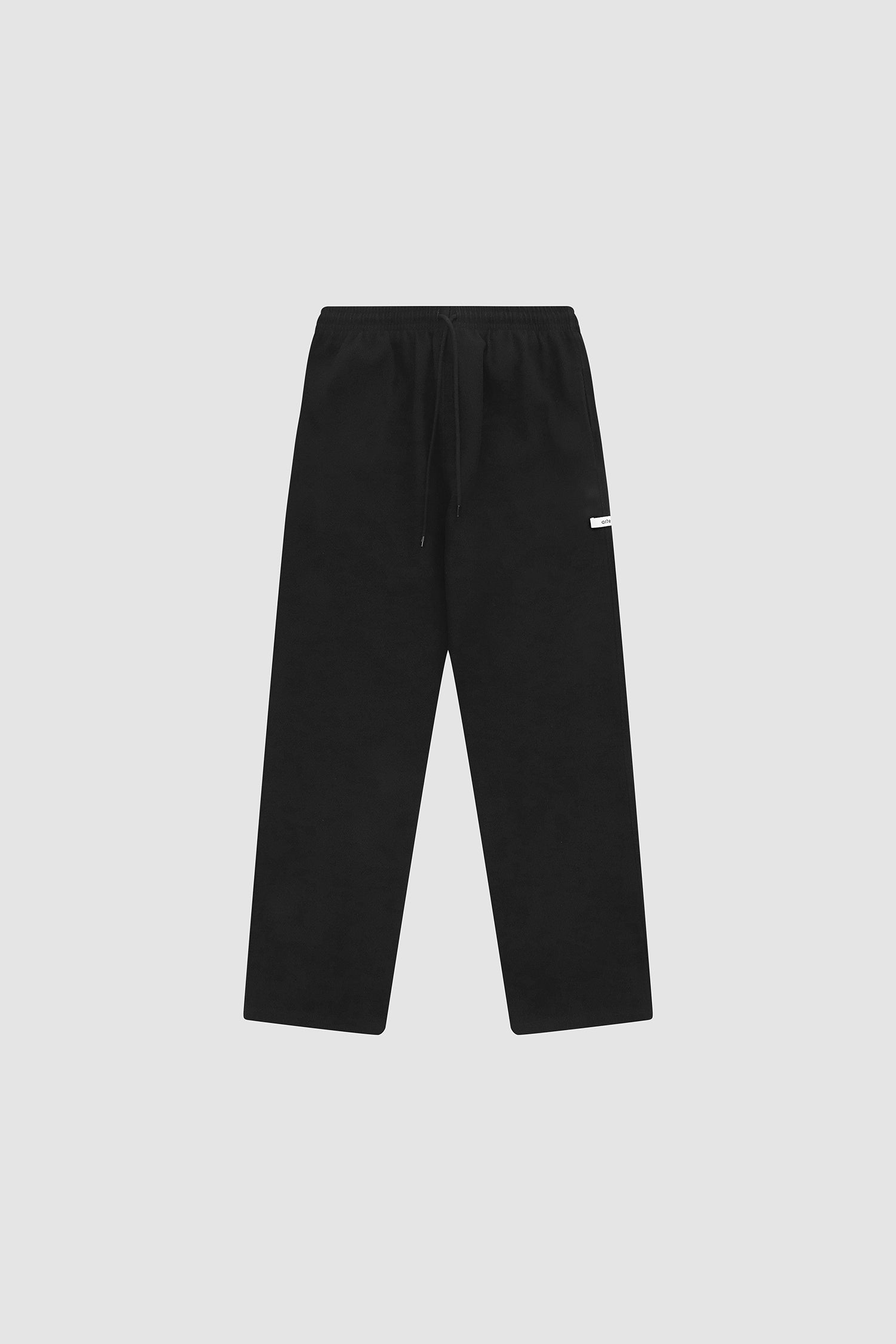 Label Pants in Black, front view