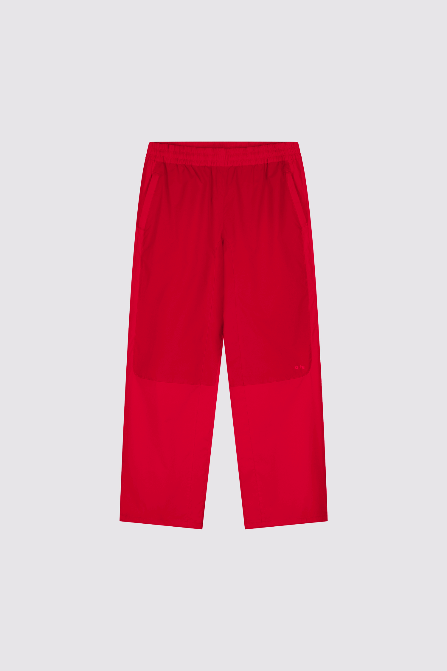 Tracksuit Pants in Red, front view