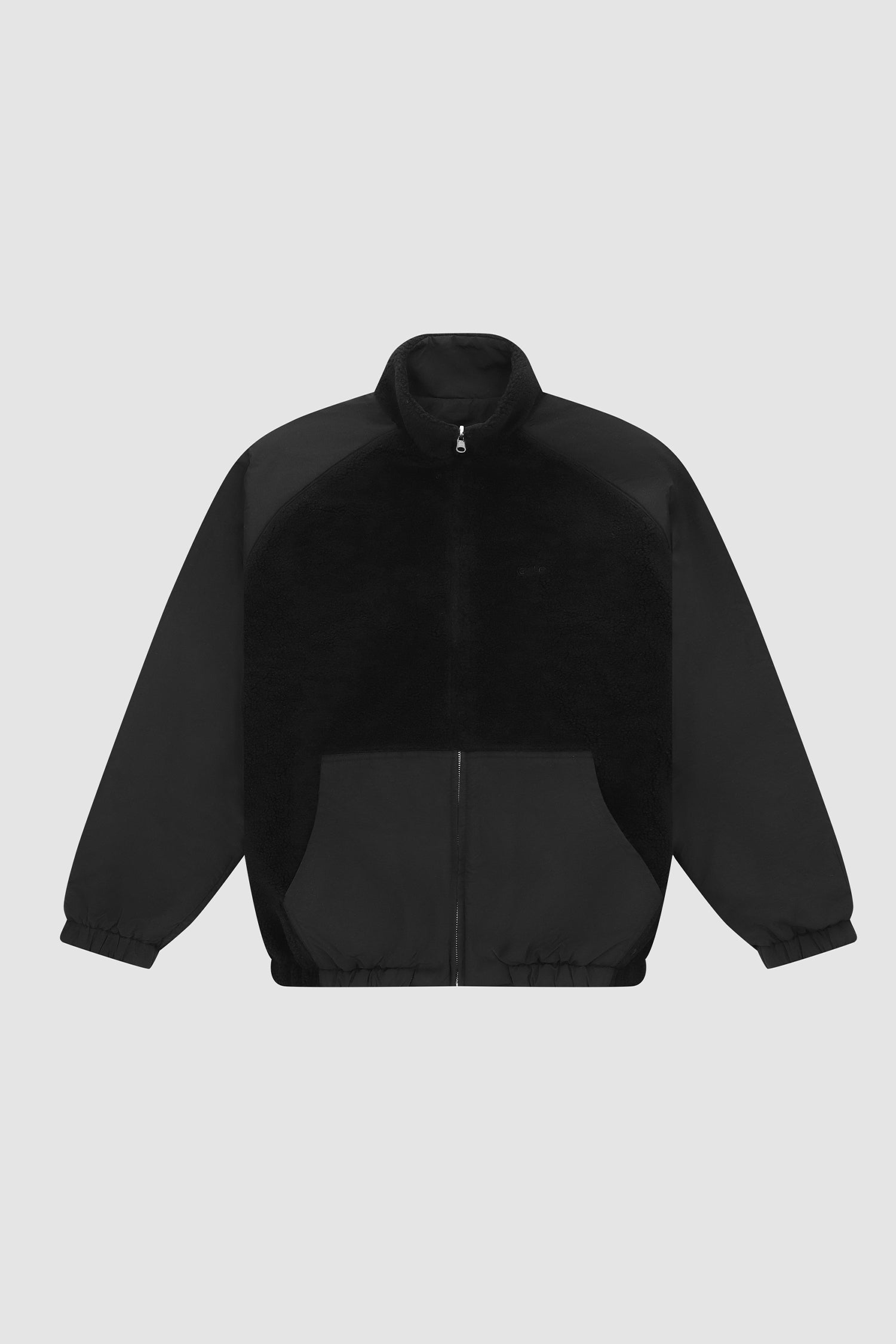 Reversible Polar Jacket in Black