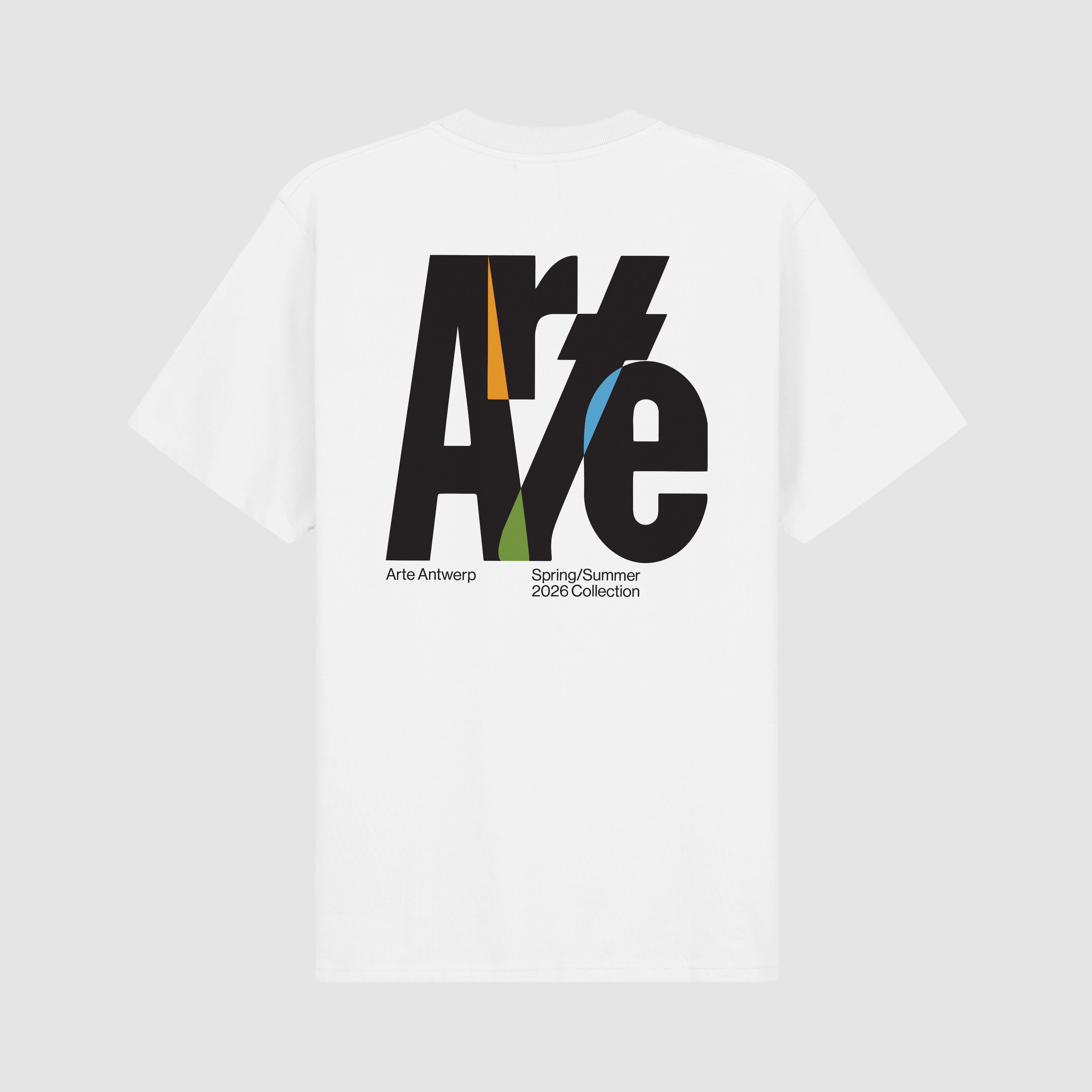 トップス arte antwerp Big Logo Back T-shirt - White – Arte Antwerp