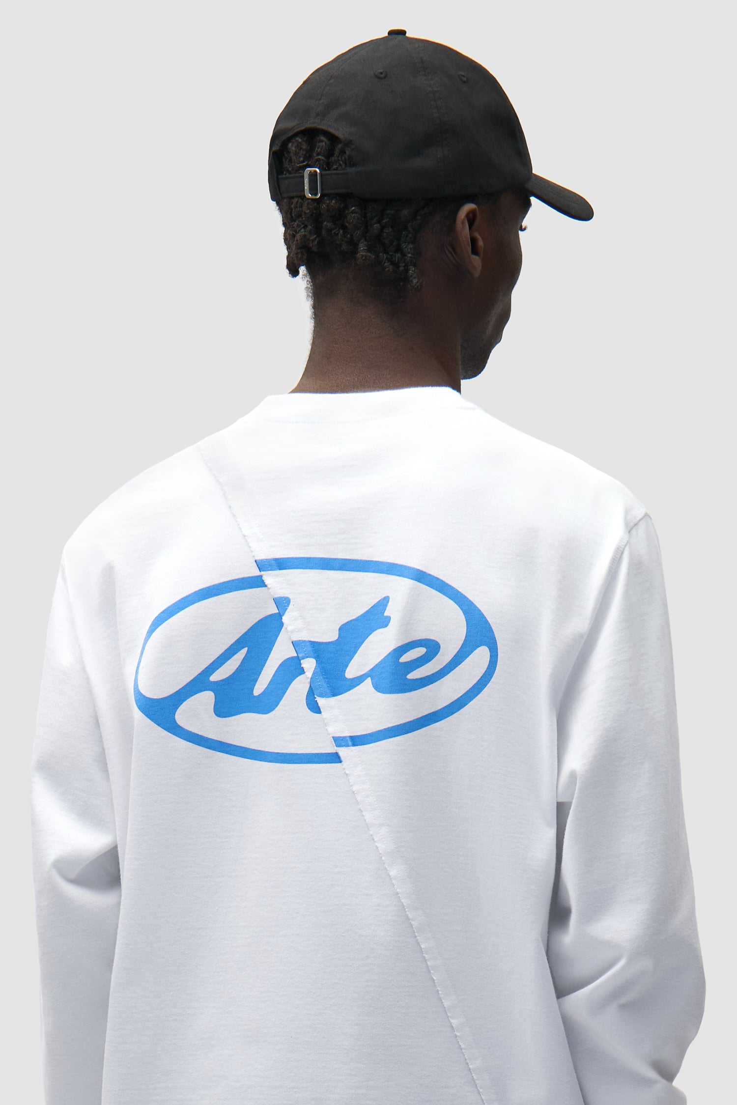 Casquette en lin noir, vue détaillée