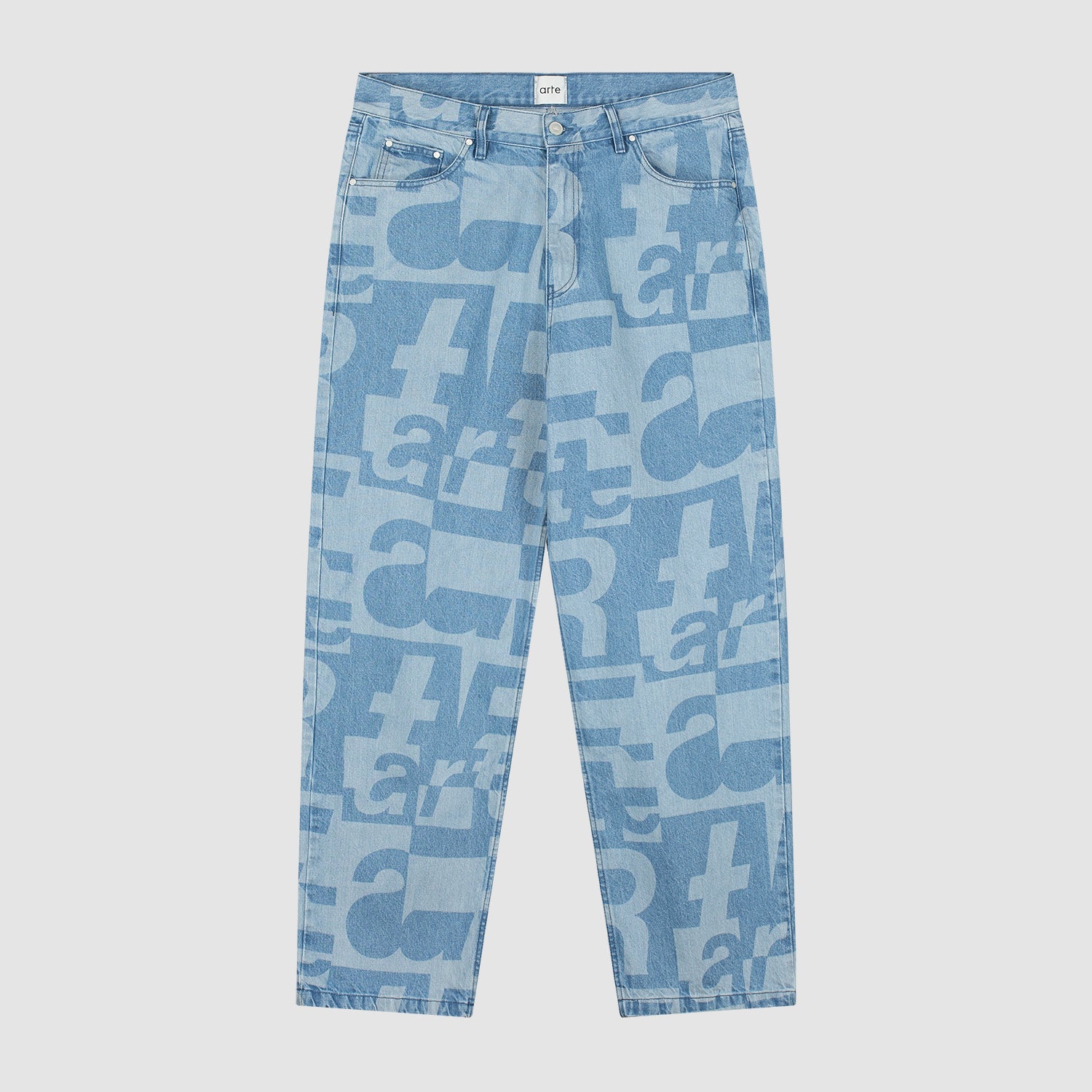 Denim Allover Pants - Raw Denim – Arte Antwerp