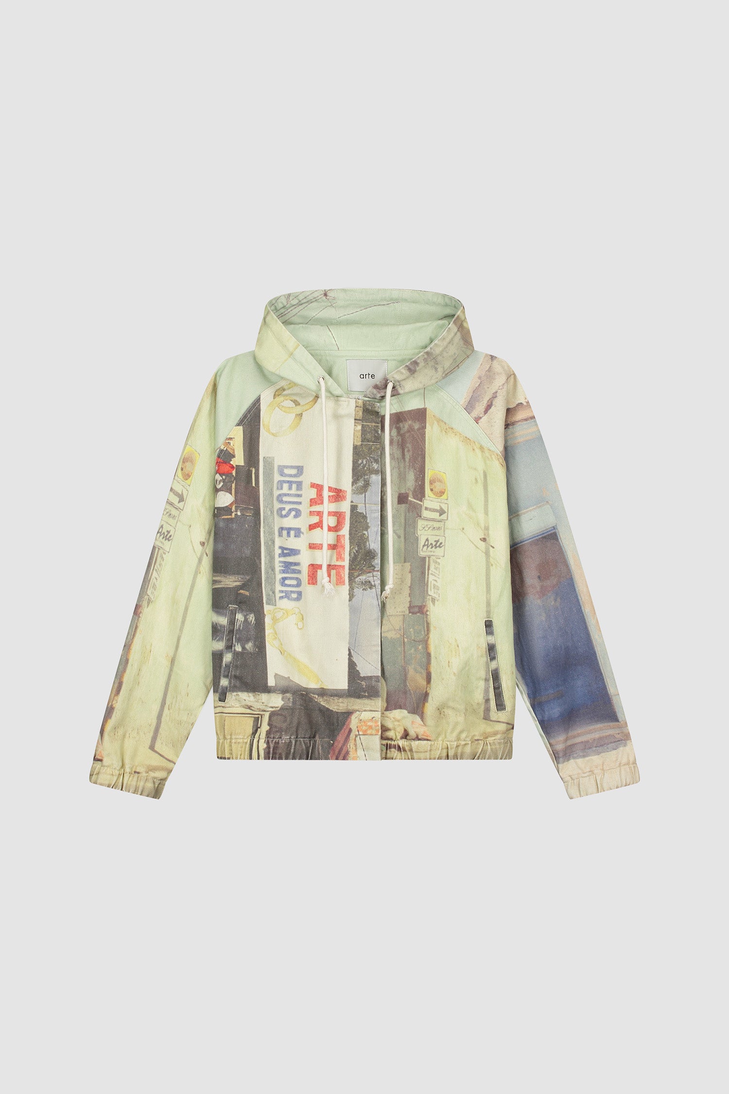 Photo Allover Jacket in Photos Print, front view