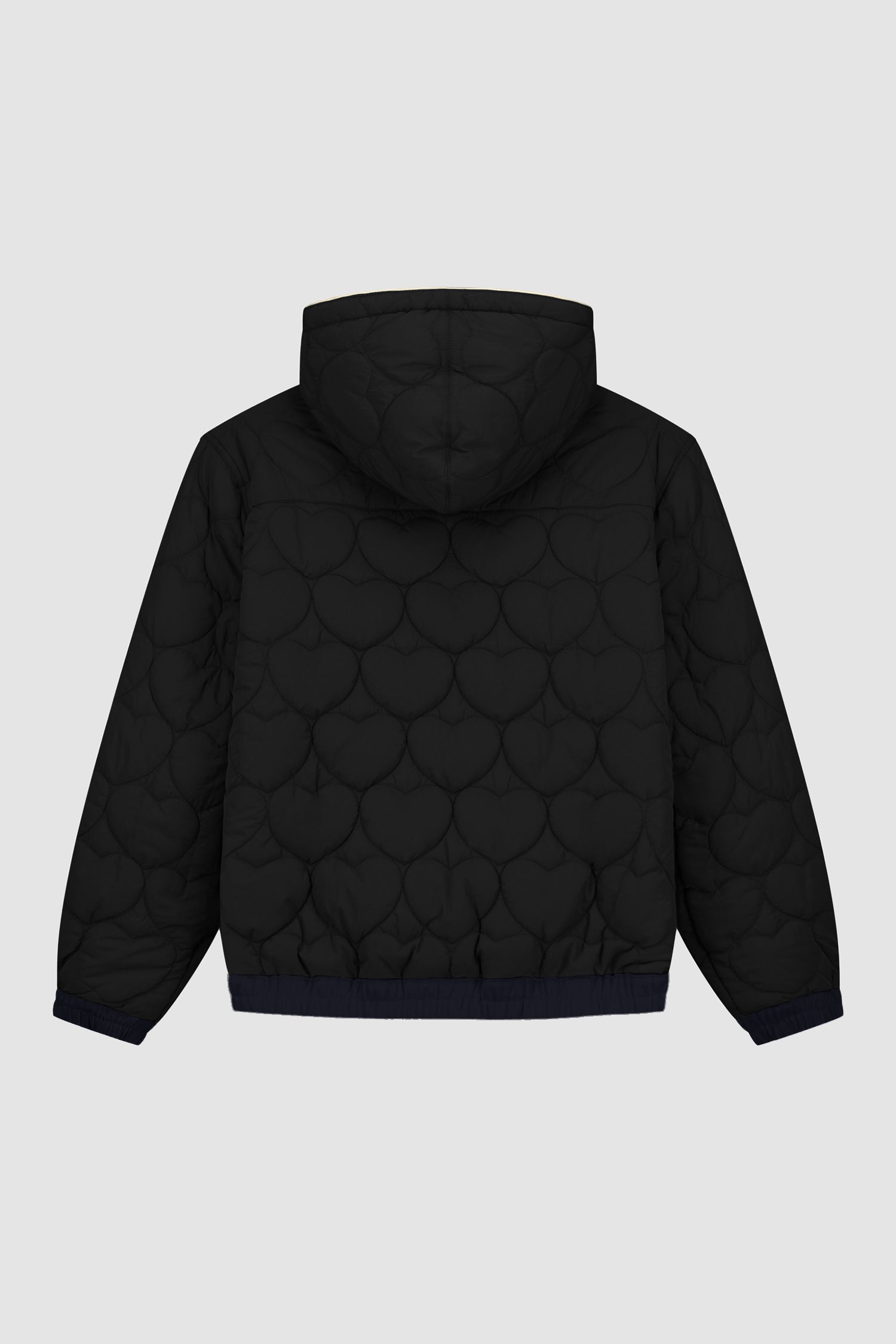 Reversible Hooded Jacket in Navy
