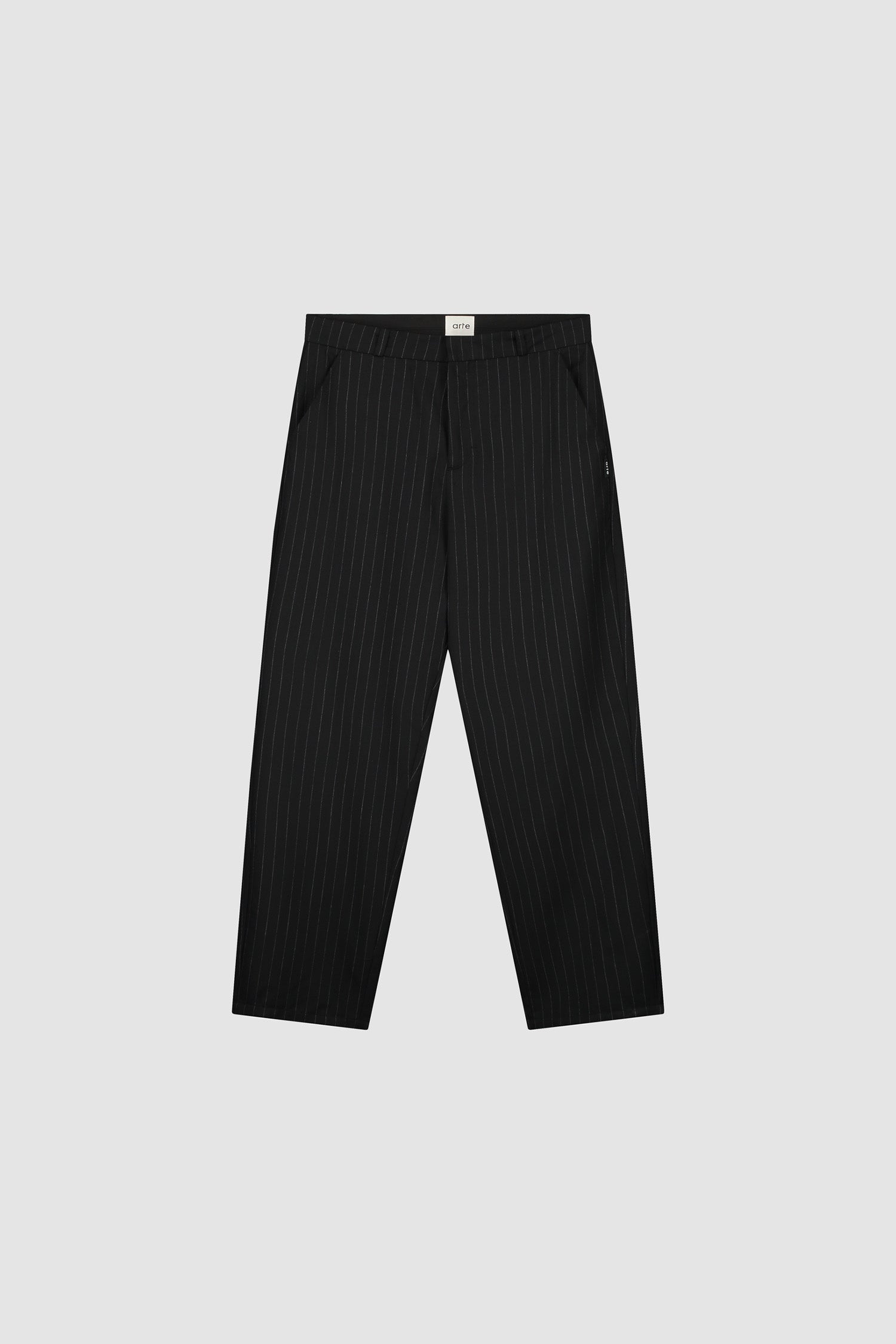 Suit Pants in Black, front view