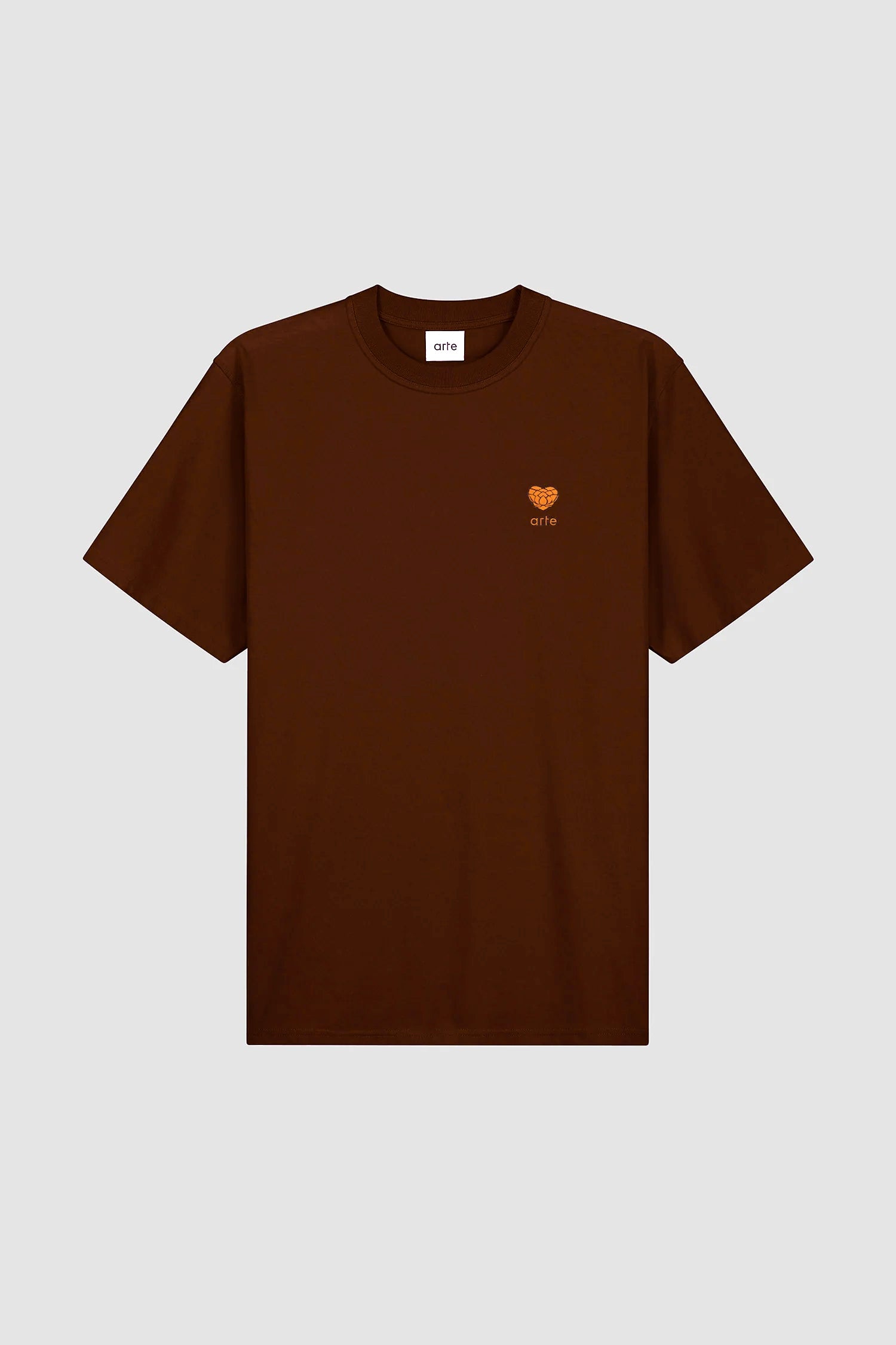 Heart Logo T-shirt - Brown