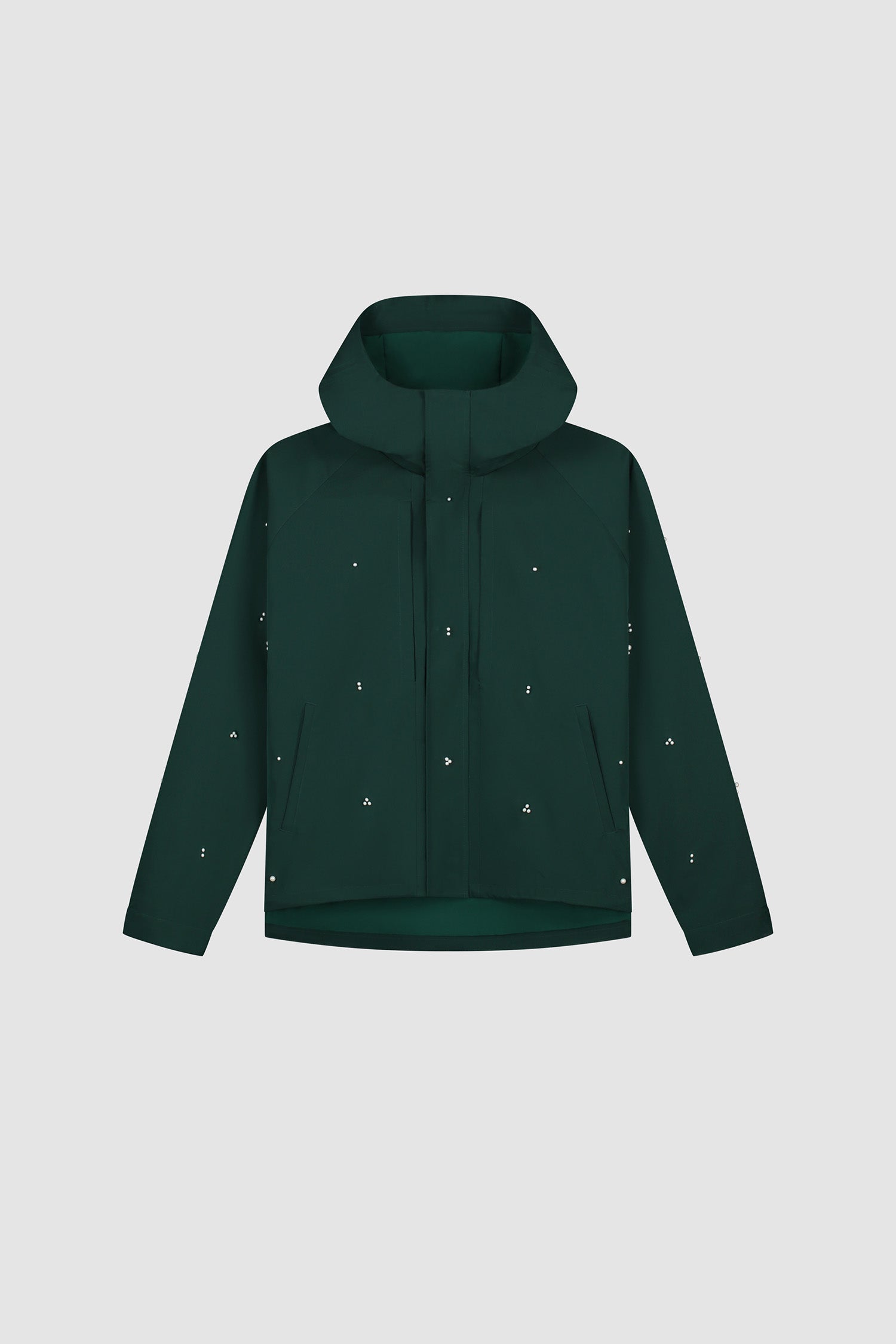 Jacket Beads Jacket in Green, front view