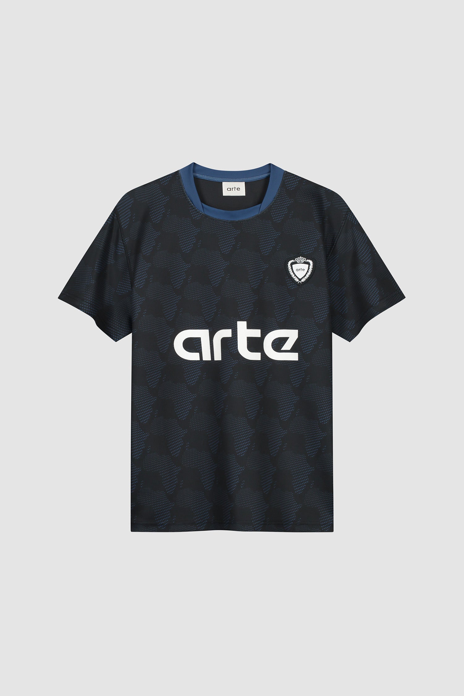 Footbal Shirt in Navy, front view