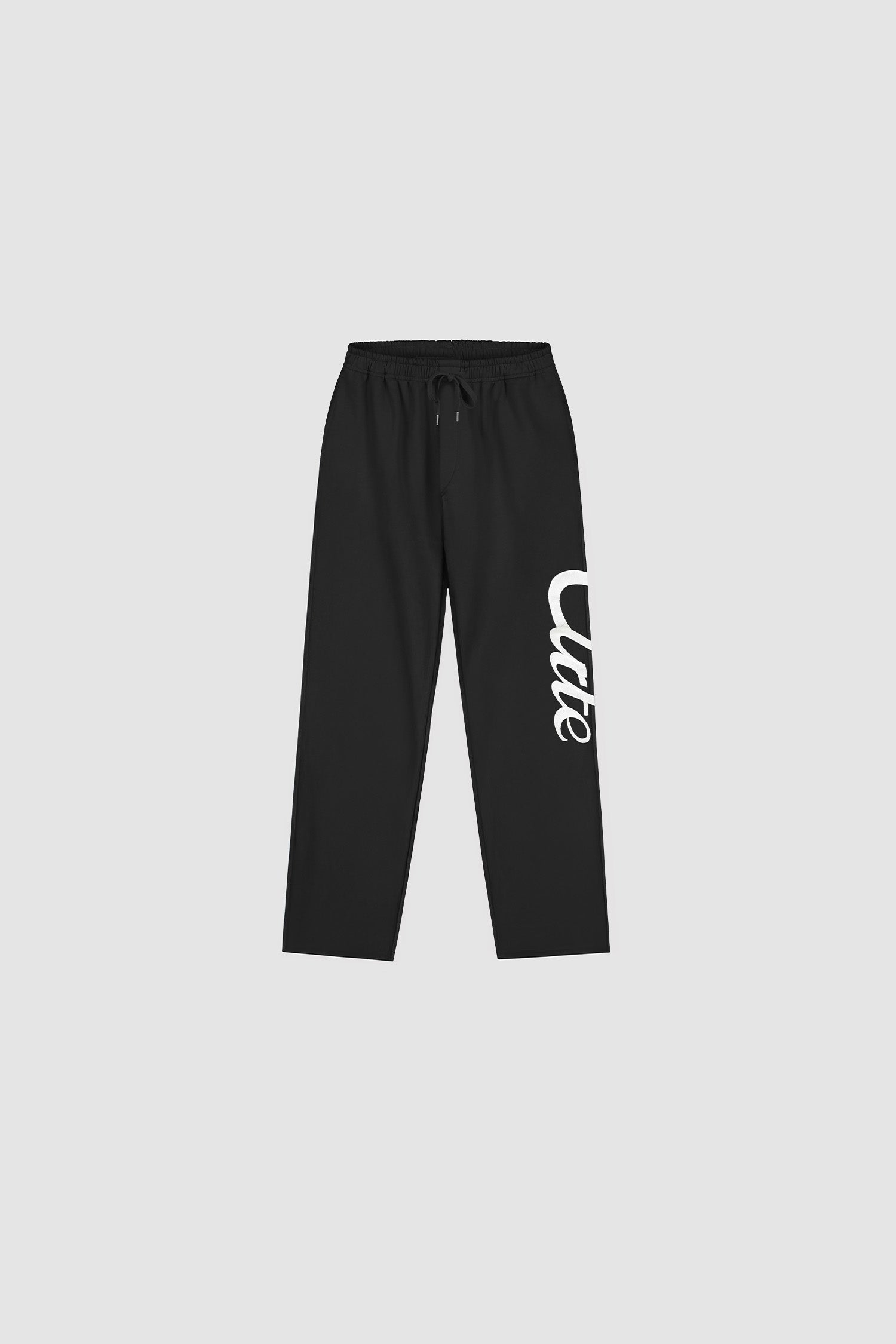 Jogger Pants in Black, front view