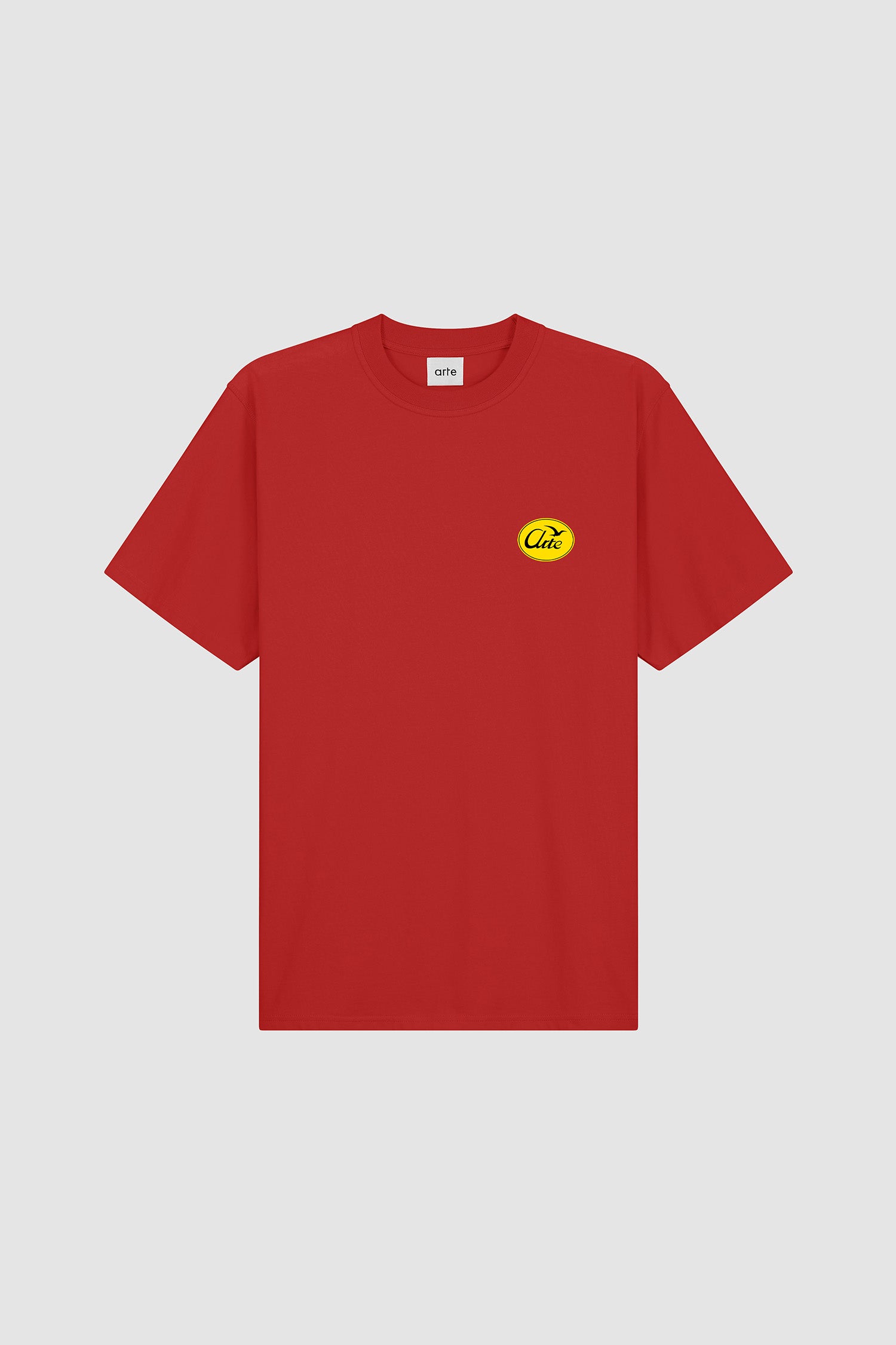 Small Bird T-shirt in Red, front view