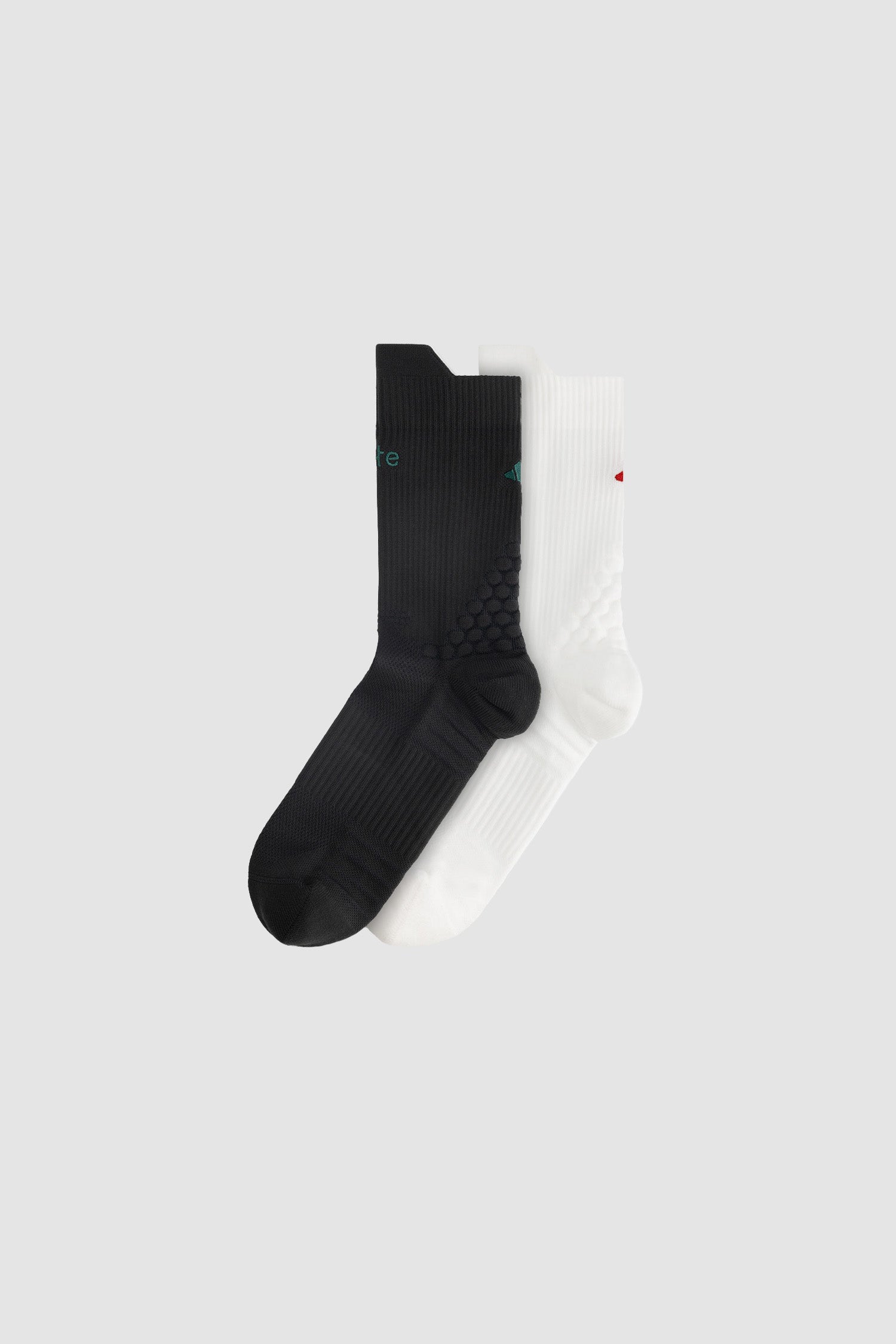 Chaussettes Arte pour adidas, noir/blanc, les deux couleurs, vue de face