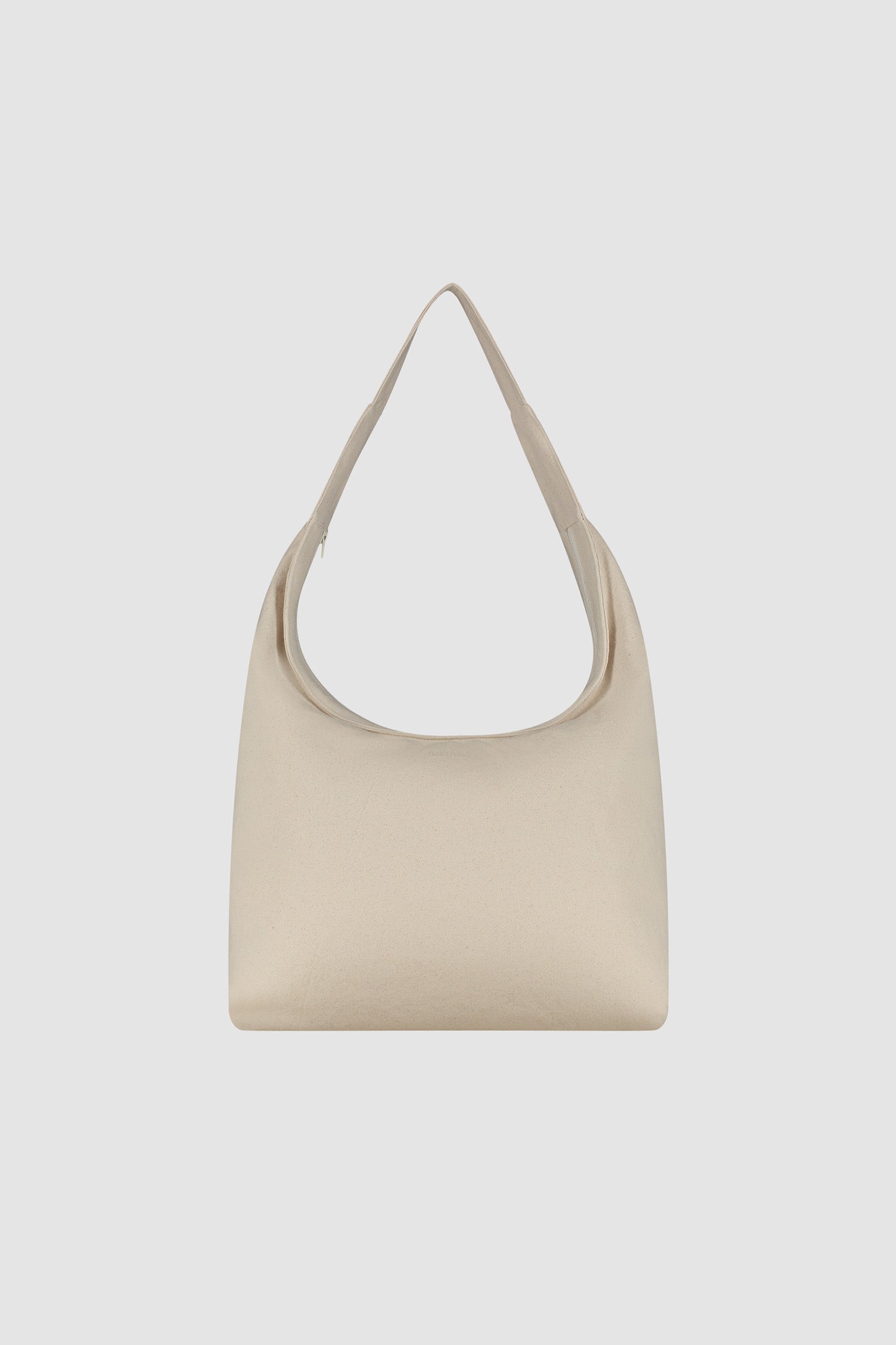 Cotton Bag in Cream, front view