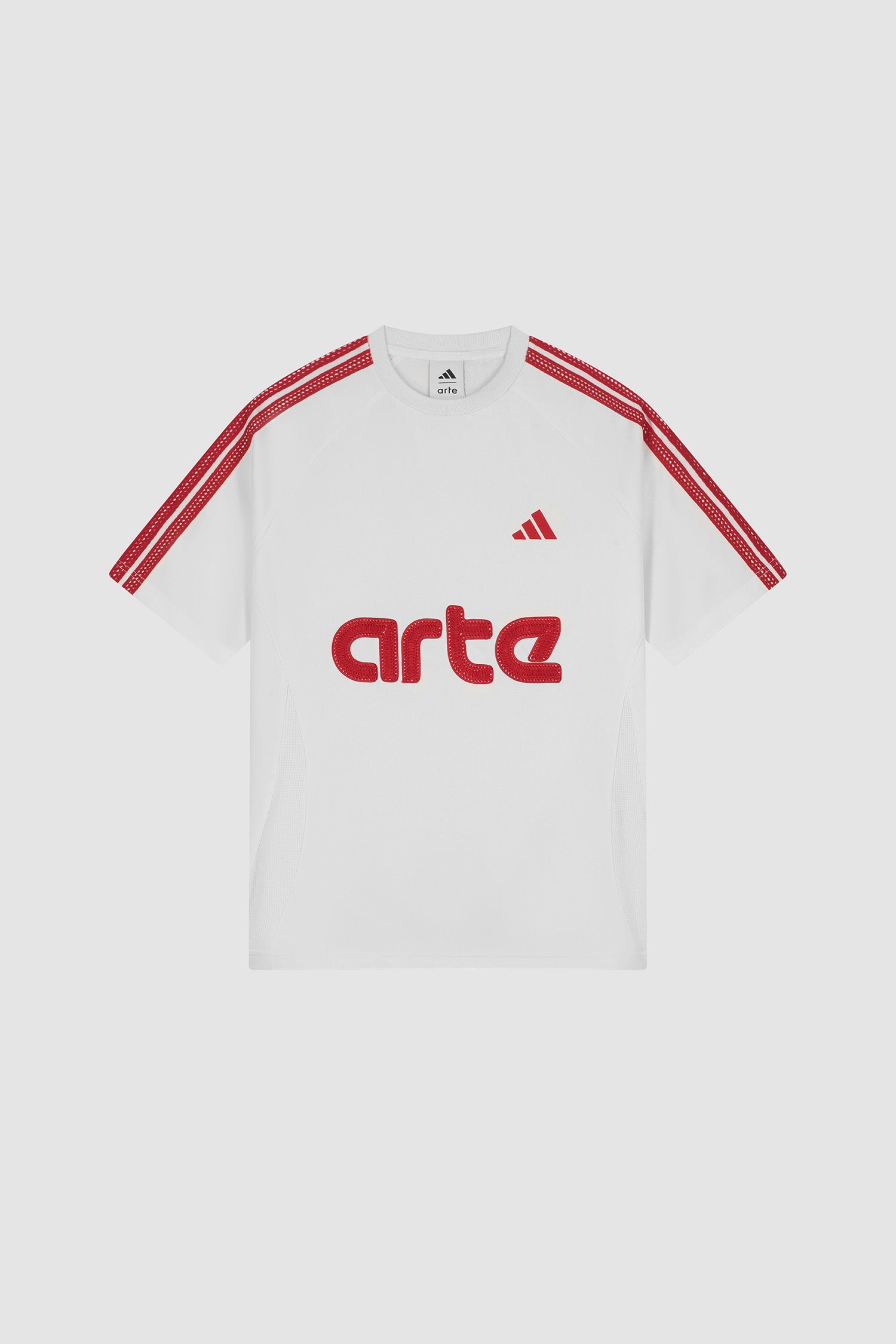 Arte pour adidas Maillot blanc, vue de face