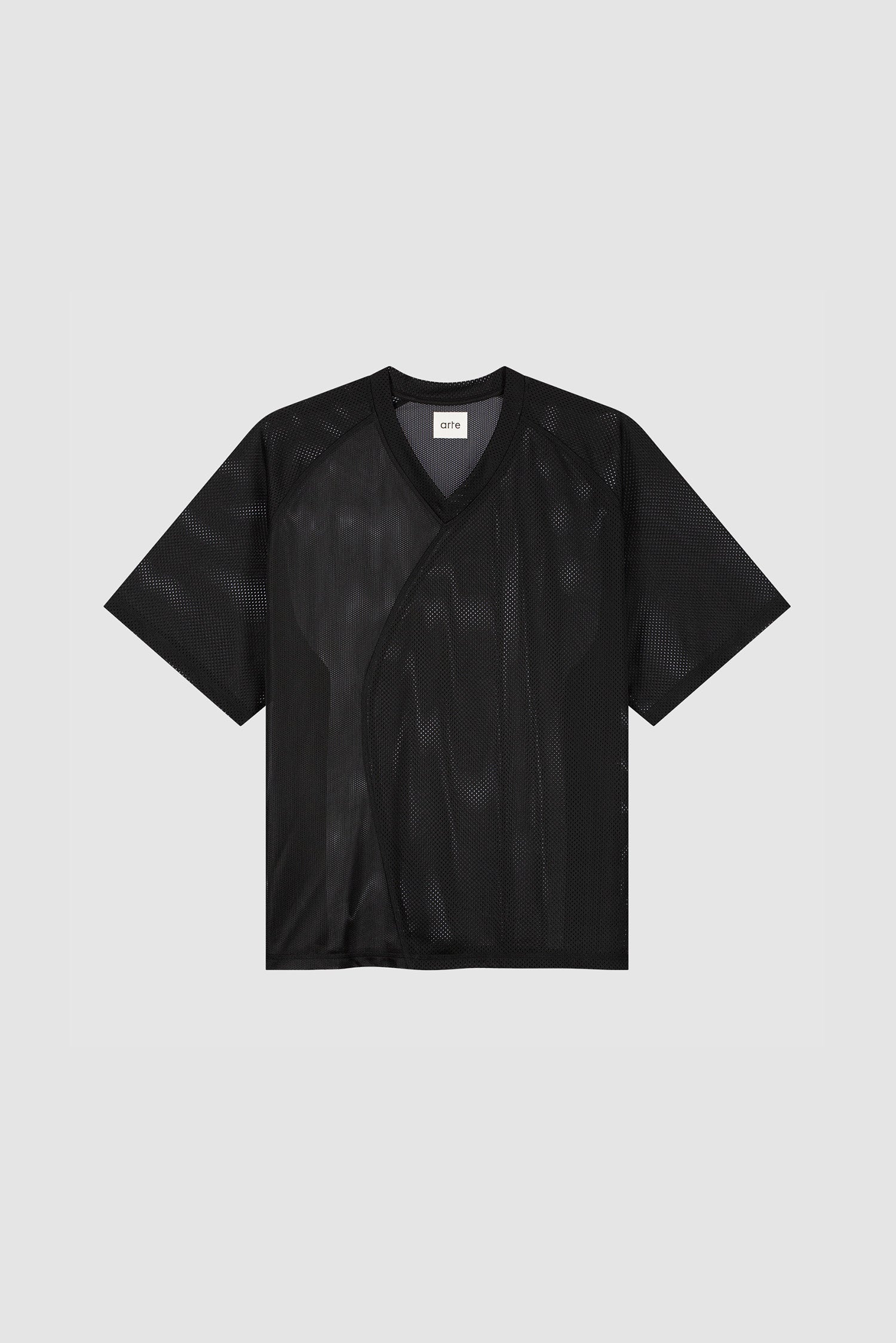 T-shirt Multi Mesh noir, vue de face