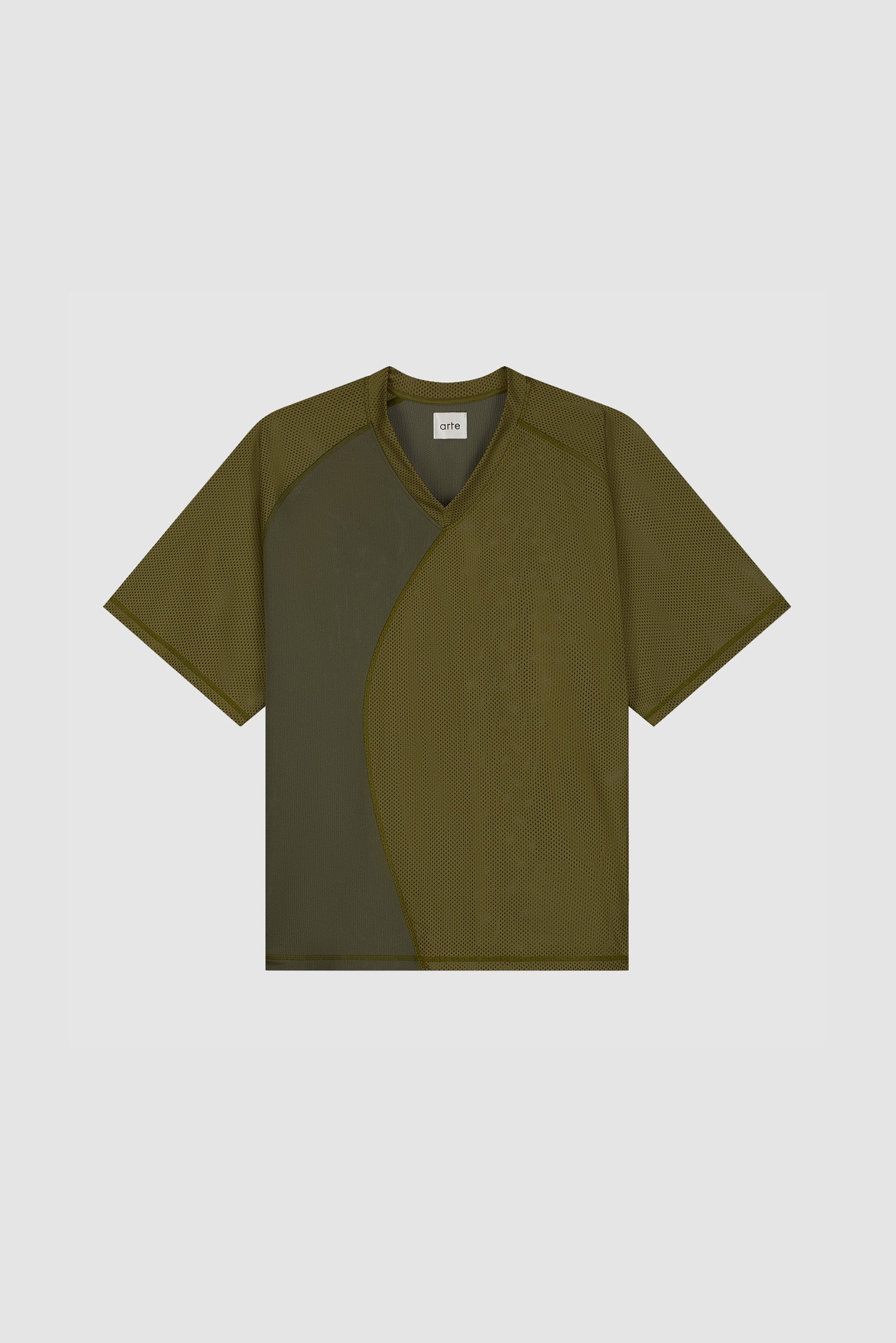 T-shirt Multi Mesh vert, vue de face