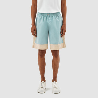 Steiner Contrast Short - Light Blue/Cream