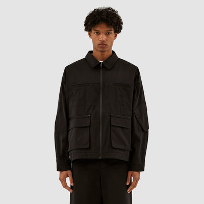 Jack Double Pocket Jacket - Black