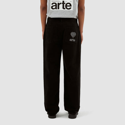 Paul Pocket Logo Pants - Black