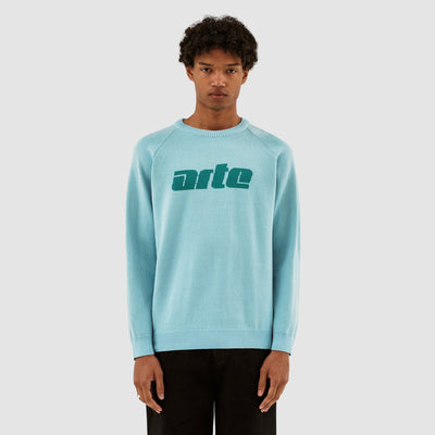Klee Logo Sweater - Light Blue/Lake Blue
