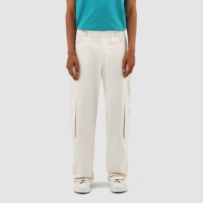 Patrick Double Pocket Pants - Cream