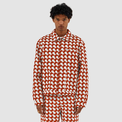 Jackson Jacket Bau Print - Red/White