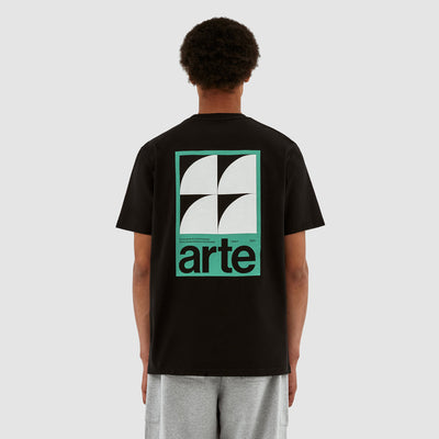 Taut Back G Print T-shirt - Black