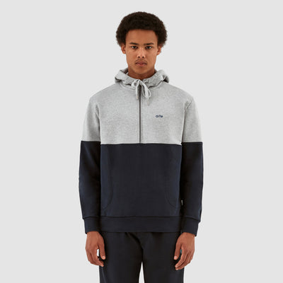 Henny Multi Hoodie - Gris/Marine