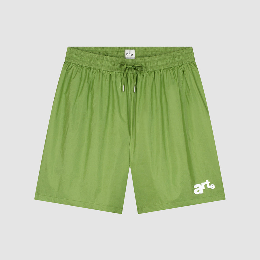 Short à grand logo - Vert