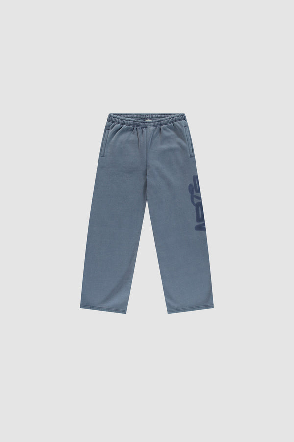 Sunfade Stencil Ease Sweatpants in Navy, Front view