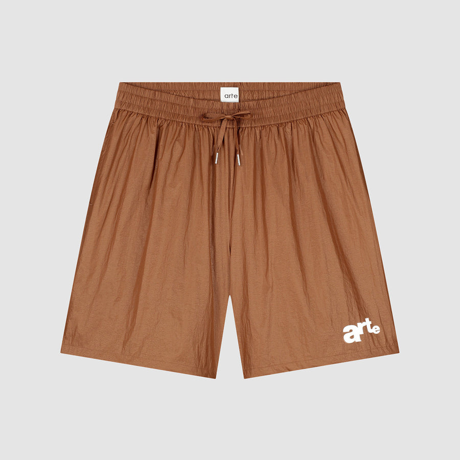 Short à grand logo - Orange