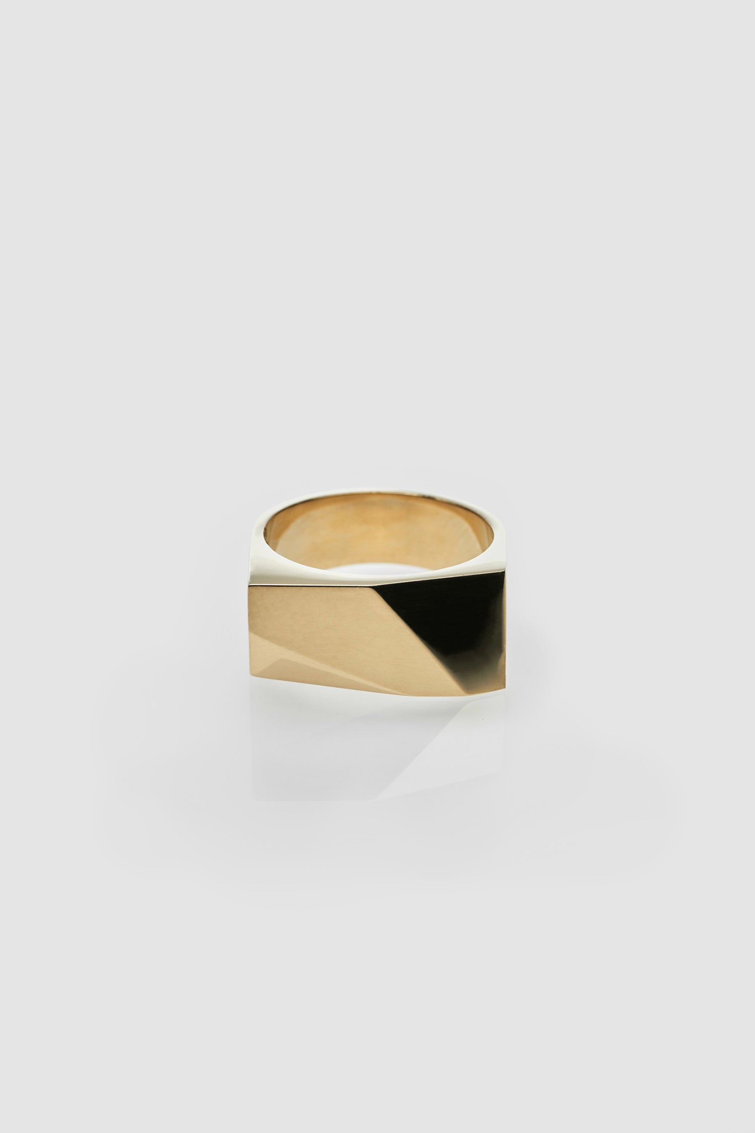 Bague Oscar - Plaqué or