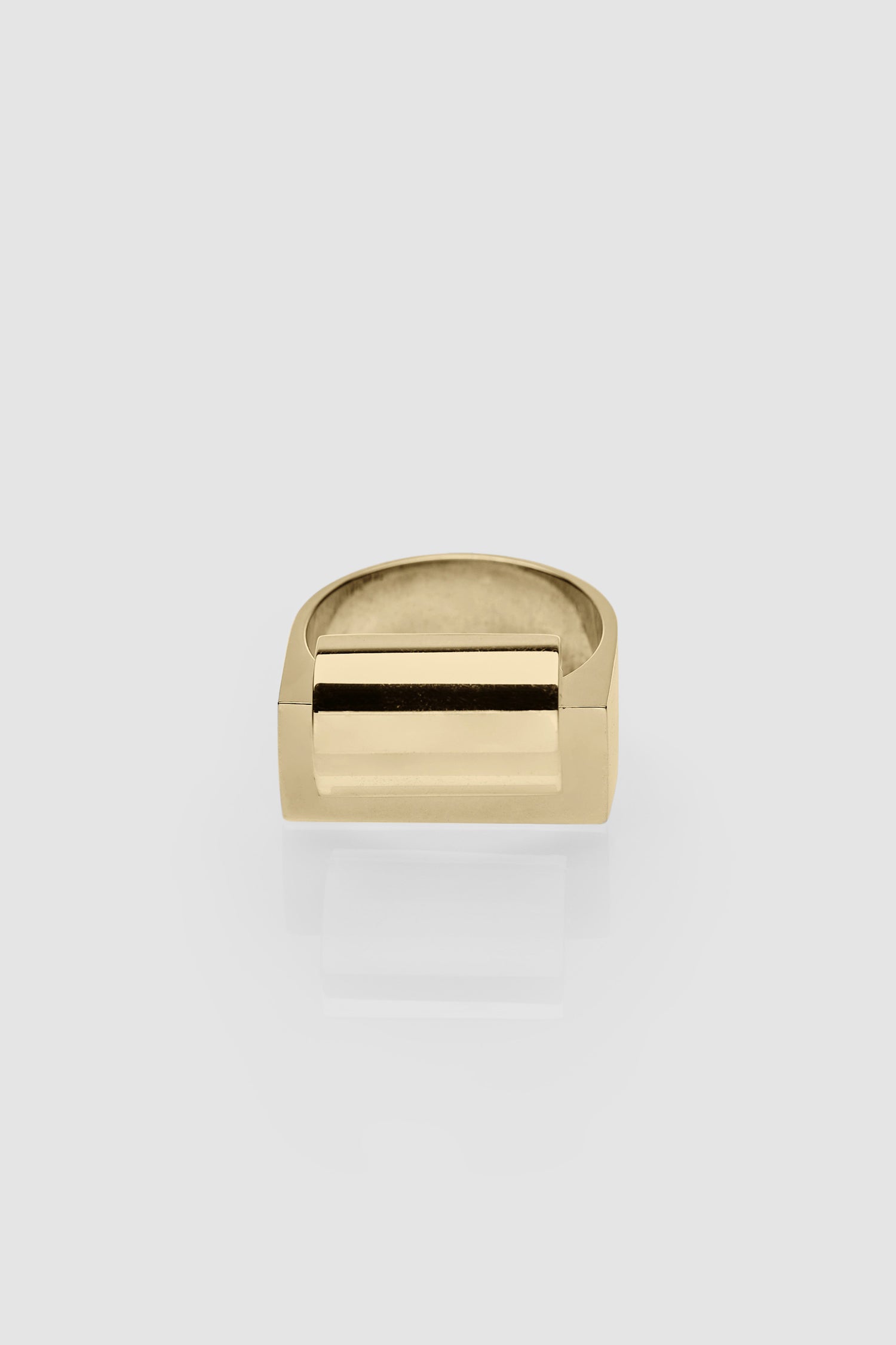 Bague Rietveld - Plaqué or