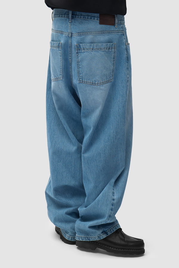 Ease Denim Pants - Denim Bleach
